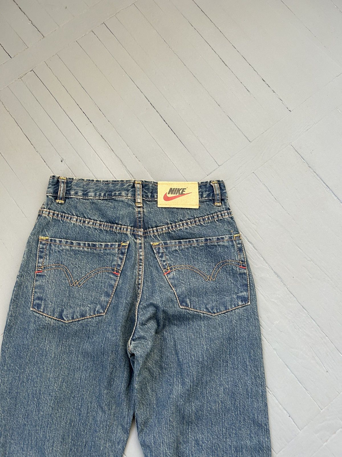 Nike Nike distressed flared jeans denim pants Size 25" / US 0 / IT 36 - 4 Thumbnail