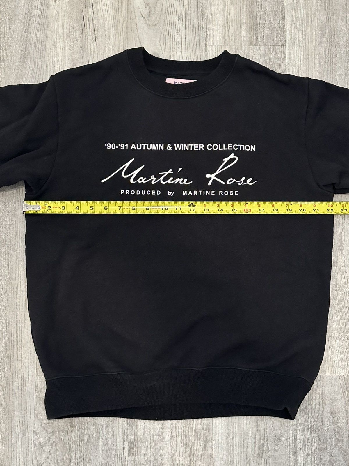 Martine Rose Martine Rose Classic Sweatshirt Black Size US M / EU 48-50 / 2 - 3 Thumbnail