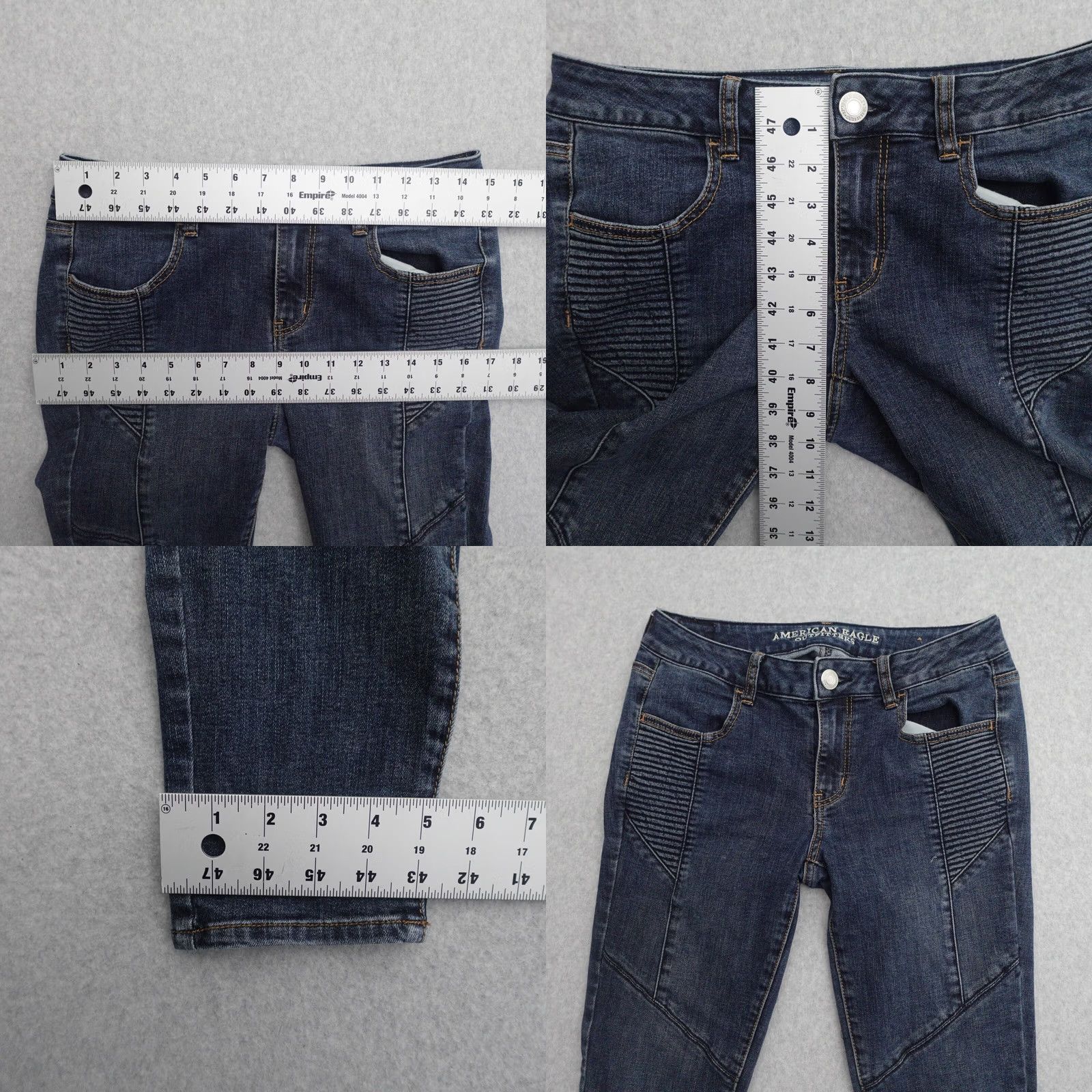 American Eagle Outfitters American Eagle Outfitters Jeans Womens Sz 8 Skinny Ankle Super Stretch Size 30" / US 8 / IT 44 - 8 Thumbnail