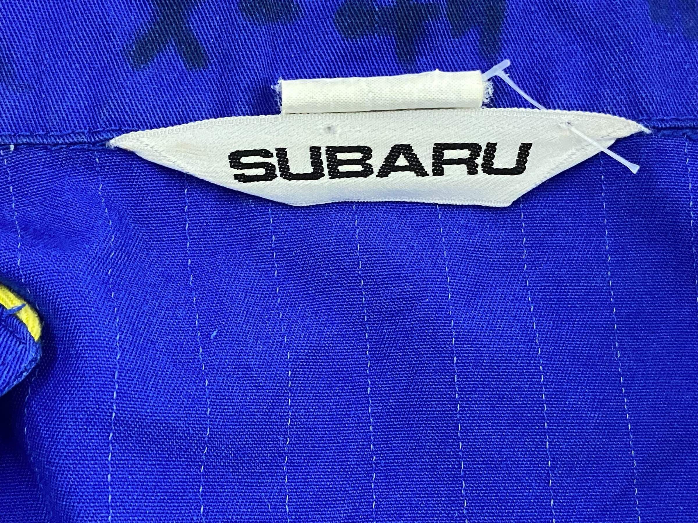 Japanese Brand Subaru Coveralls JDM Workwear Size US 34 / EU 50 - 6 Thumbnail