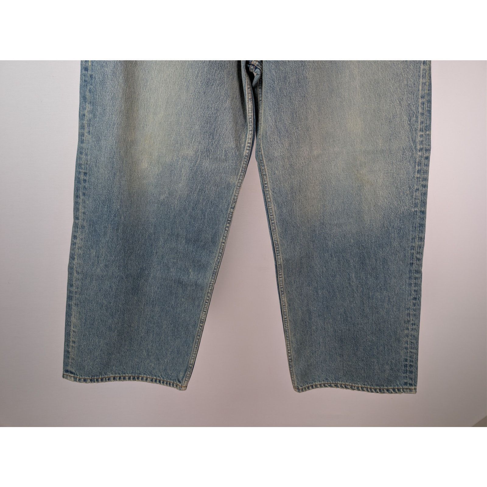Balenciaga o1rshd1 Organic Japanese Denim Jeans in True Blue Size US 32 / EU 48 - 3 Thumbnail