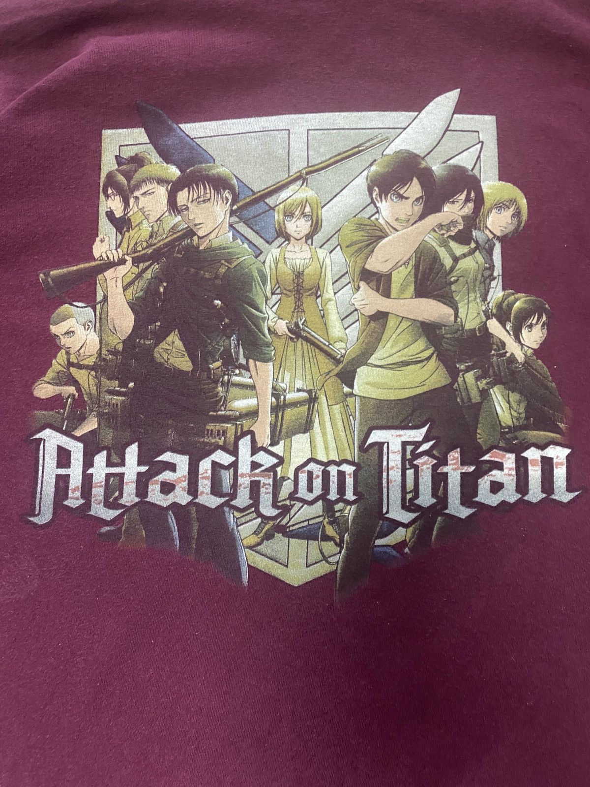 Anime × Japanese Brand × Vintage 💸BINDING OFFER💸VINTAGE ATTACK ON TITAN SEASON 3 ANIME TEE💥 Size US M / EU 48-50 / 2 - 6 Thumbnail