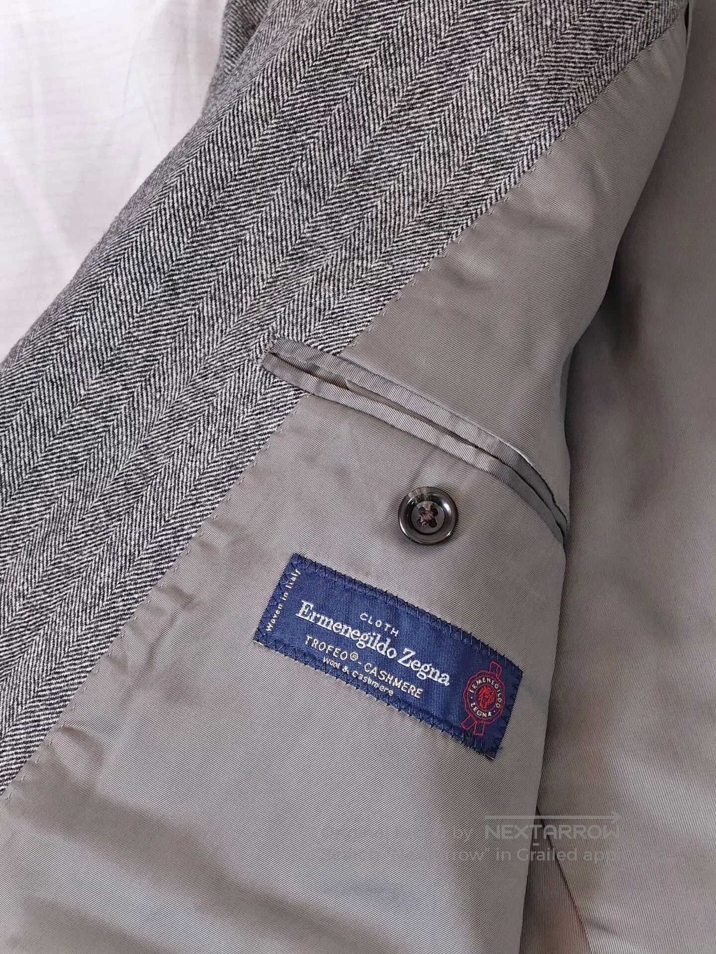 Ermenegildo Zegna Italian Zegna Wool Cashmere Blazer. Size US L / EU 52-54 / 3 - 7 Thumbnail
