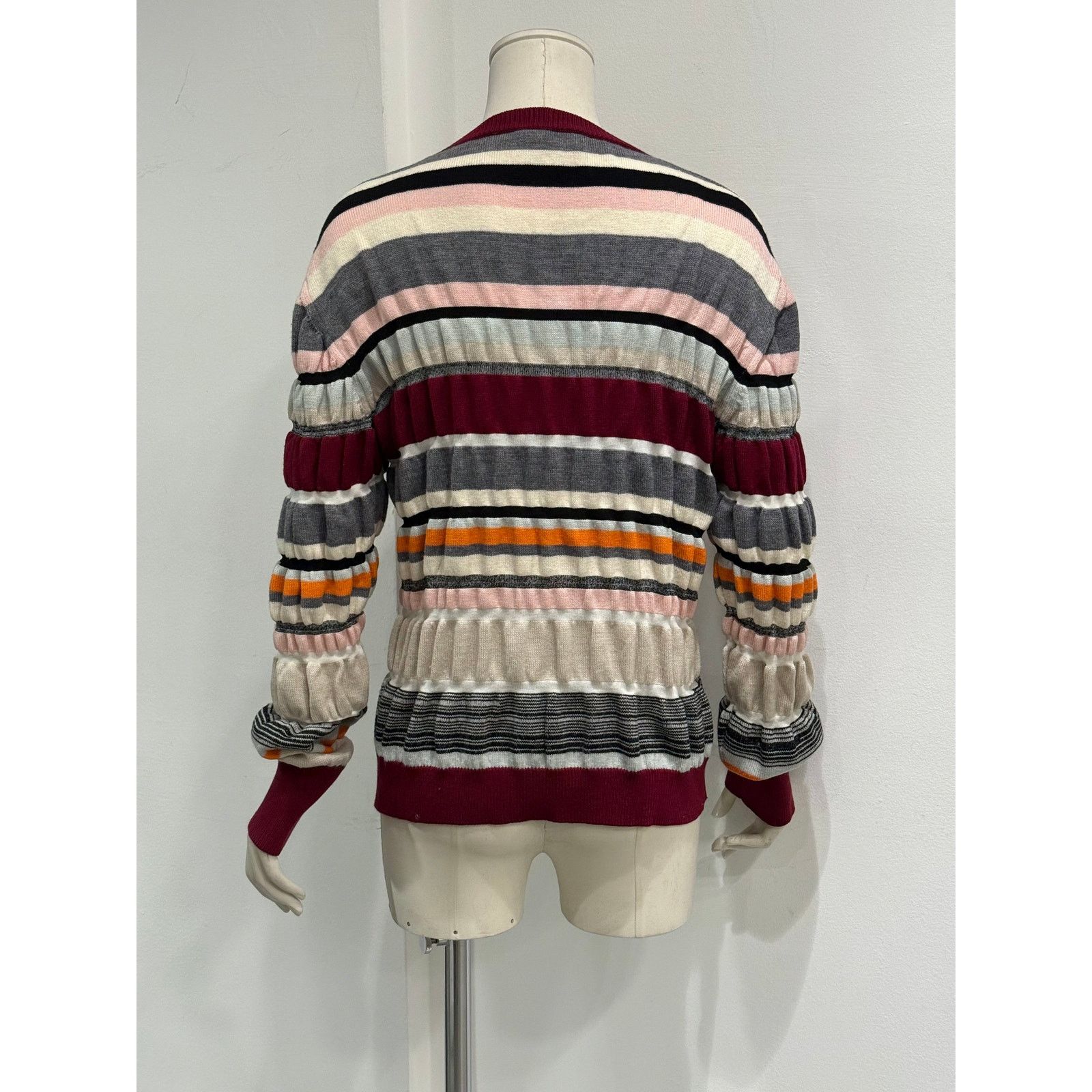 JW Anderson 2010s JW Anderson stripe wool knit Size ONE SIZE - 5 Thumbnail