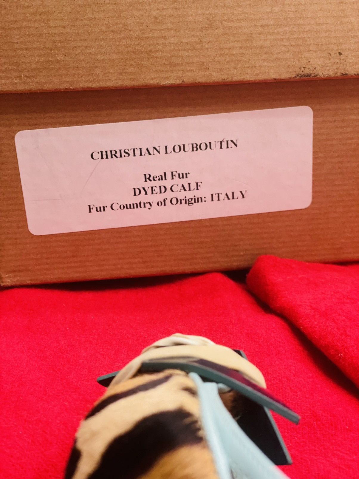 Christian Louboutin Christian Louboutin Peep-Toe Heels with Butterfly Bows Size US 7 / IT 37 - 8 Thumbnail