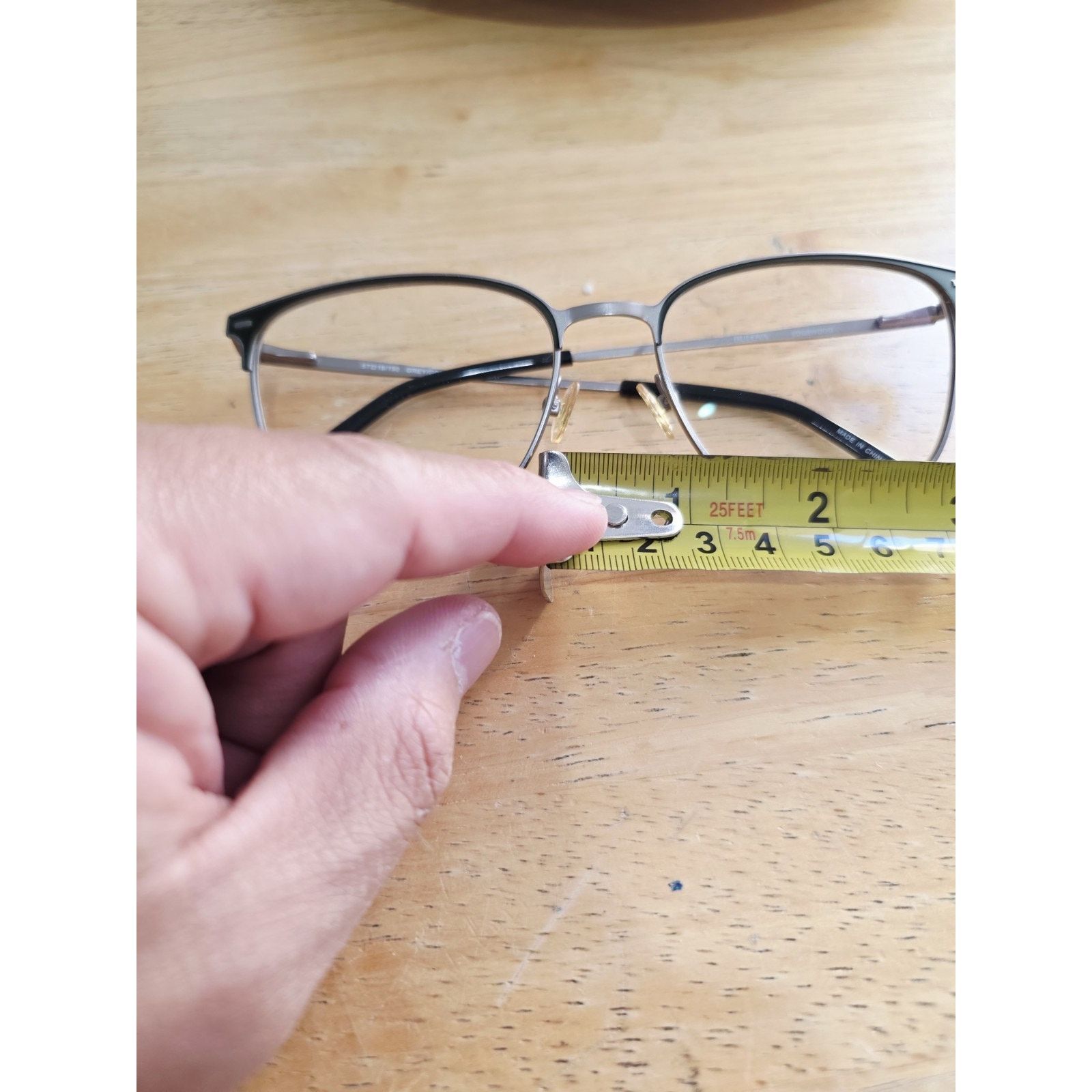 Bulova Bulova Eyeglasses, Frames Only, Edgewood, 57-18-150 Size ONE SIZE - 7 Thumbnail