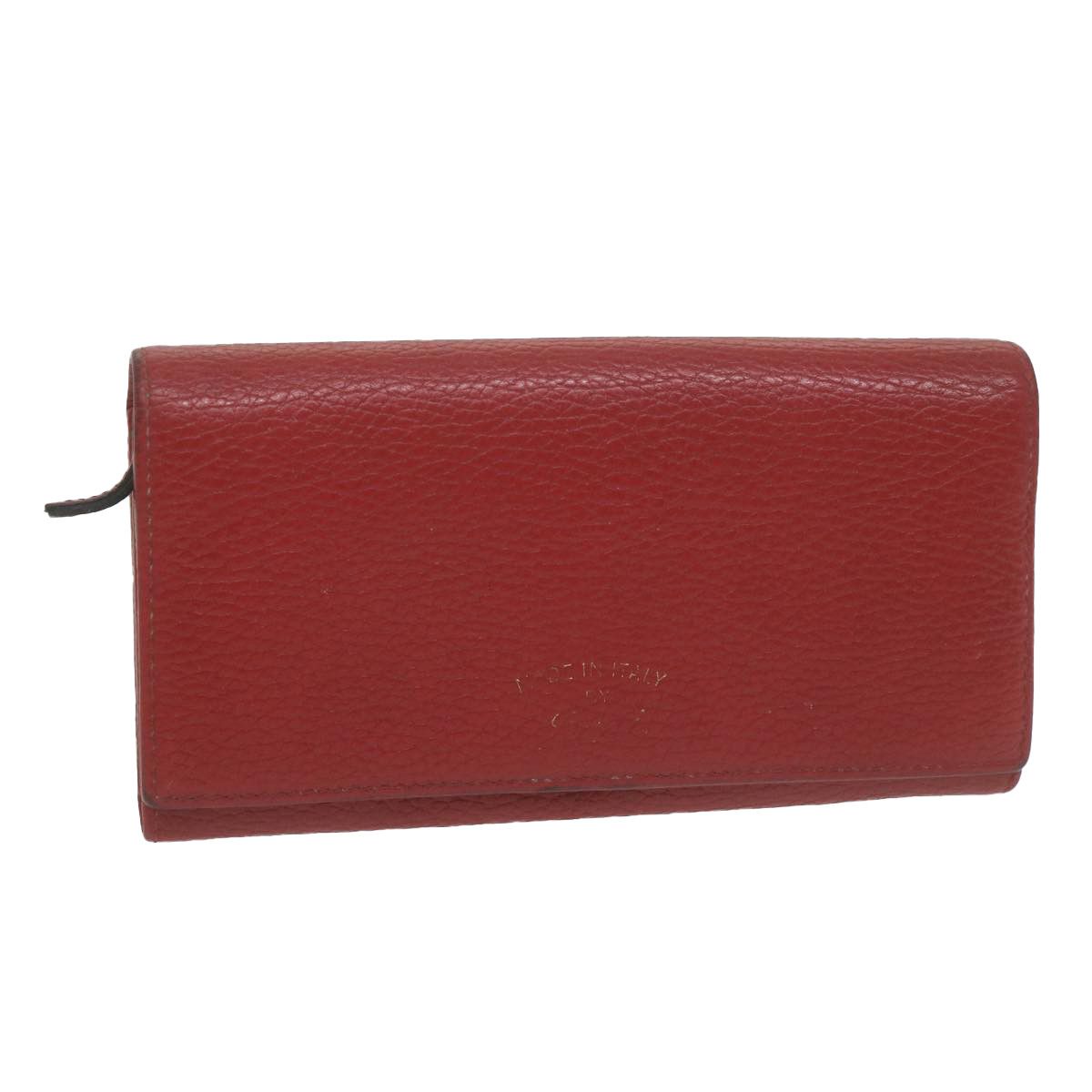 Gucci Red Leather Wallet (Pre-Owned) Size ONE SIZE - 1 Thumbnail