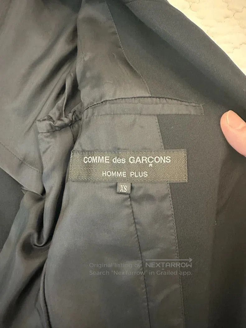 Comme des Garcons Comme des Garçons Homme Plus Wool Blazer. Size US XS / EU 42 / 0 - 5 Thumbnail