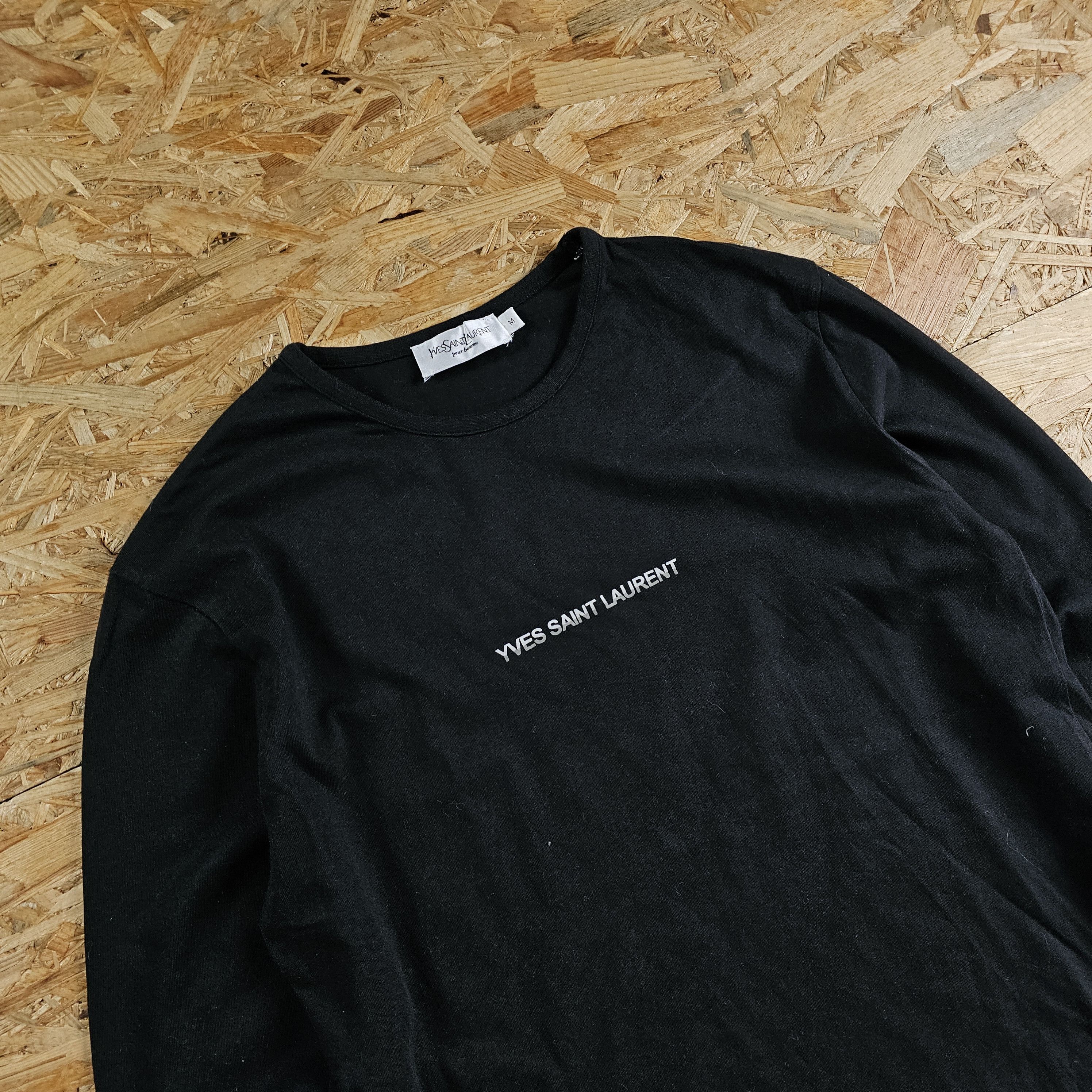 Yves Saint Laurent YVES SAINT LAURENT YSL LONGSLEEVE SHIRT Y2K SPELLOUT Y2K M Size US M / EU 48-50 / 2 - 6 Thumbnail