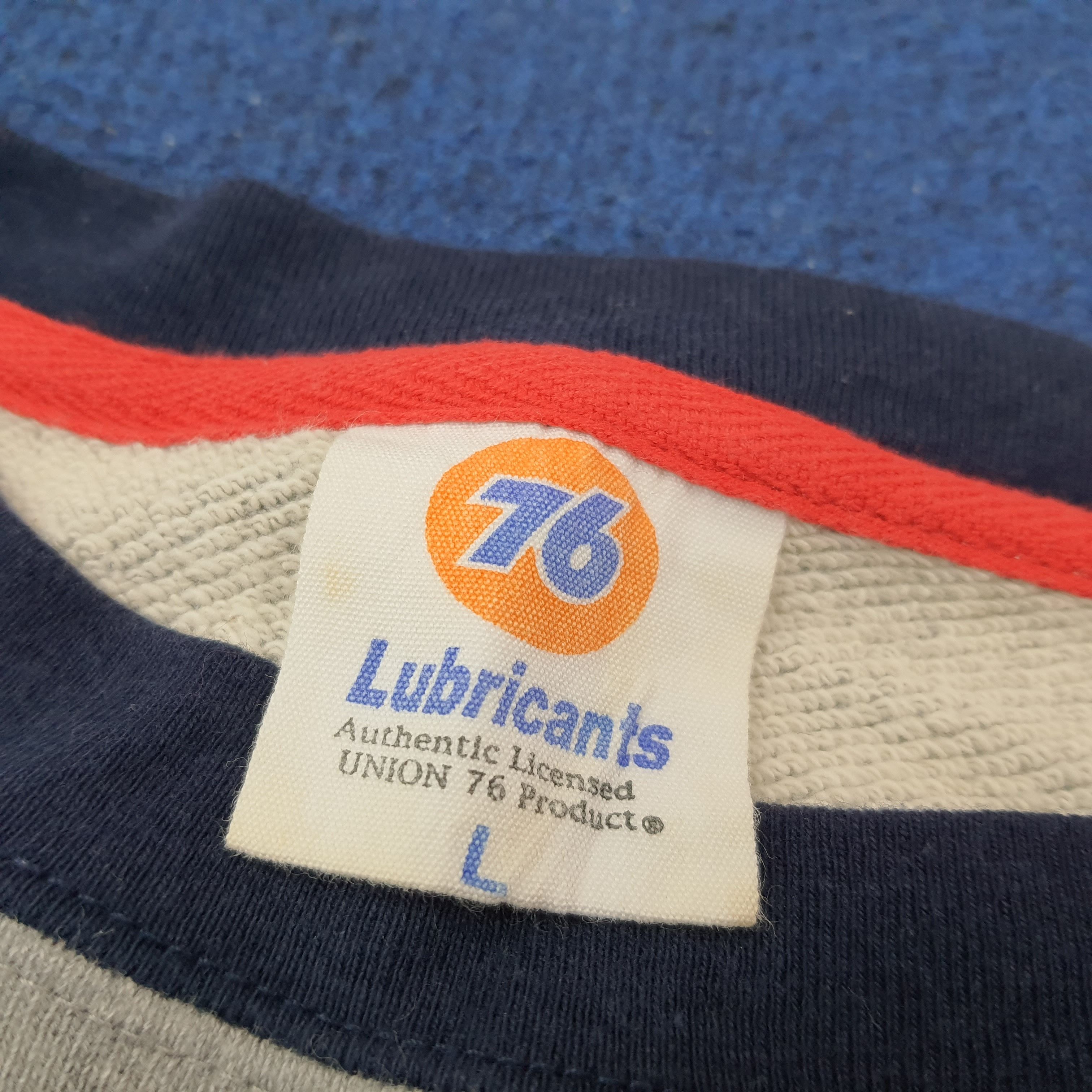 Vintage Vintage Lubricant 76 Motor Oil Raglan Sweatshirt C261N5 Size US M / EU 48-50 / 2 - 5 Thumbnail