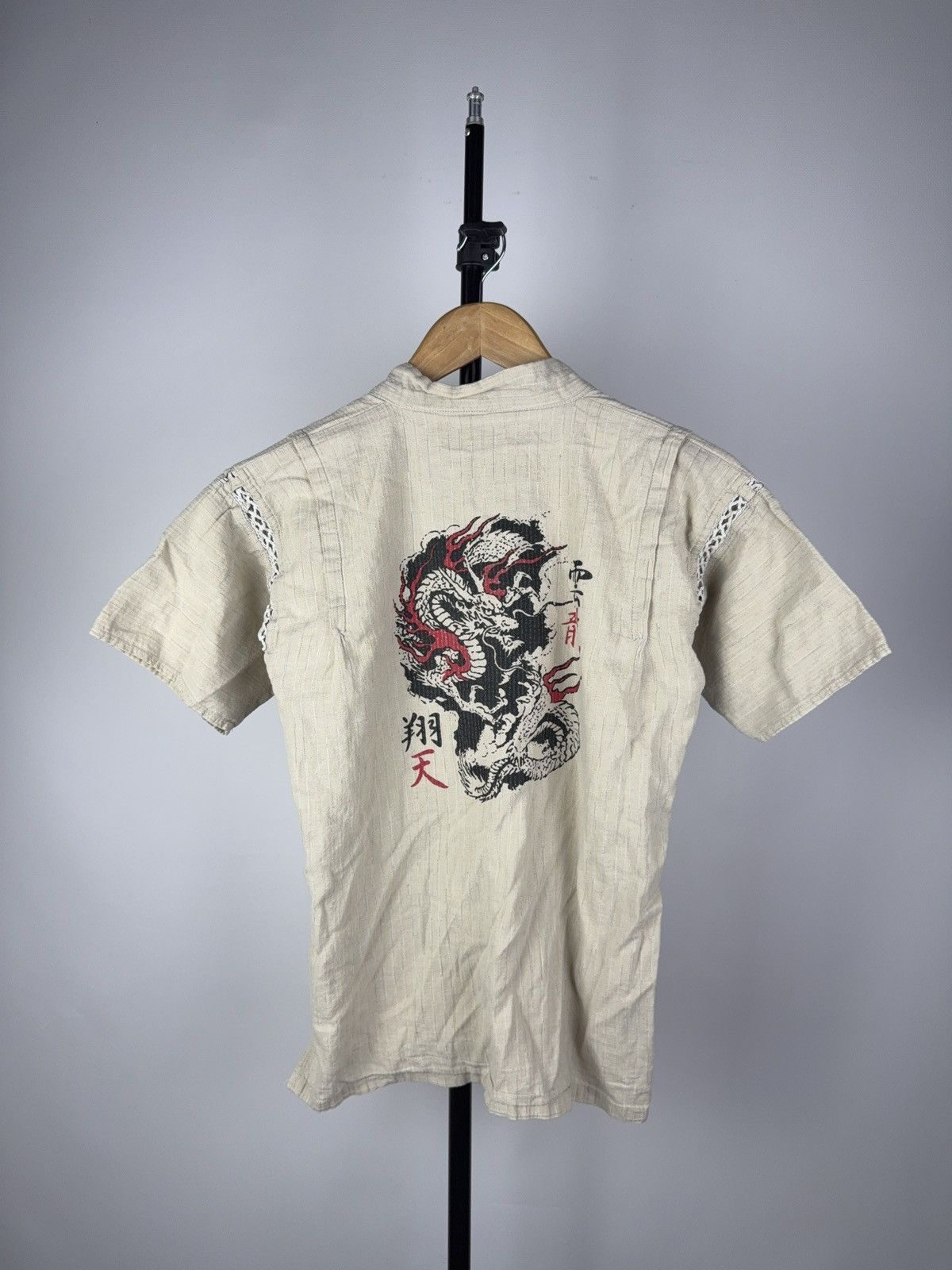 Japanese Brand × Vintage Vintage Japanese style Dragon Logo Sk8 Y2K Kimono Size US XS / EU 42 / 0 - 1 Thumbnail