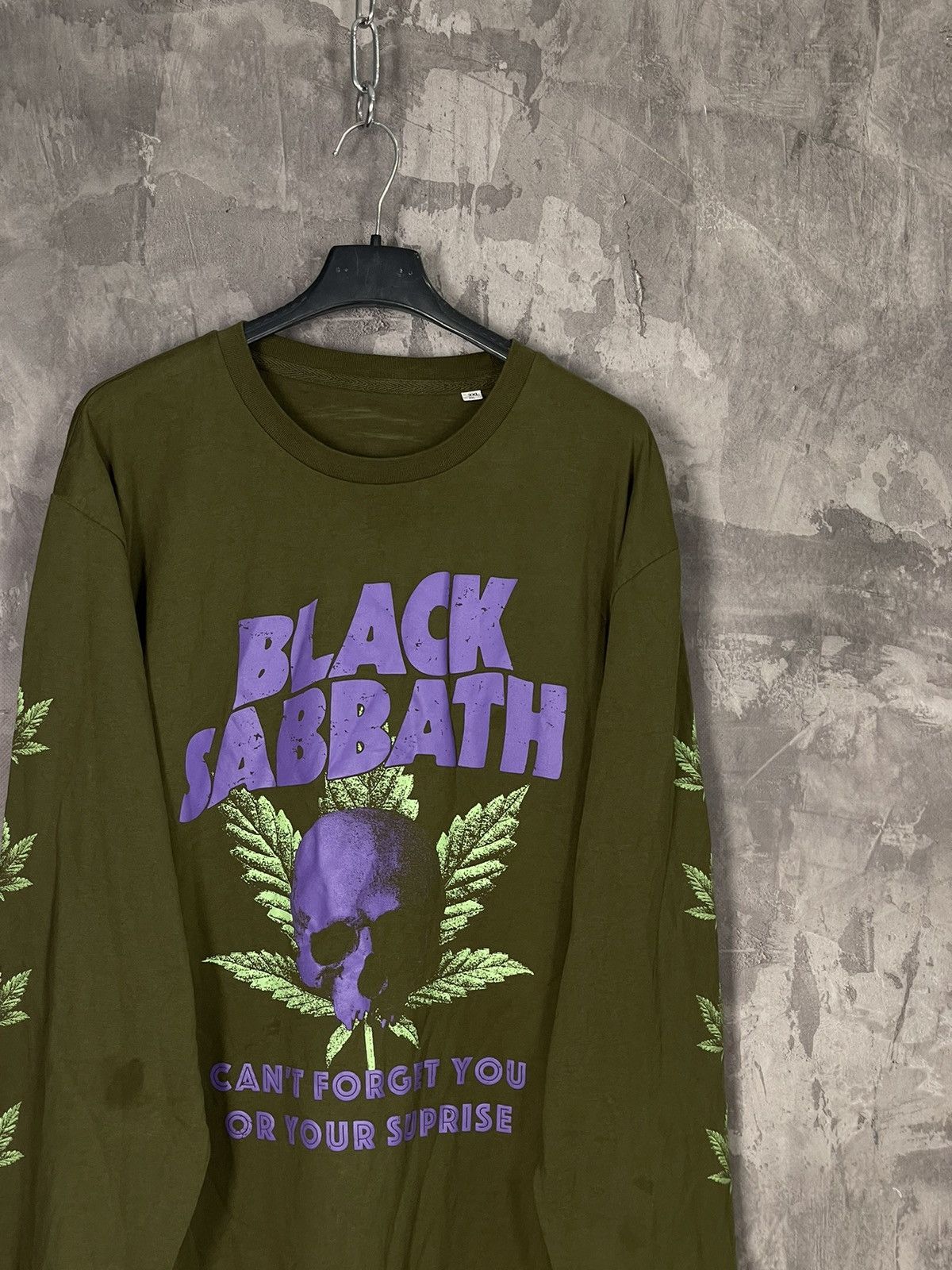 Band Tees × Black Sabbath × Vintage 00s Black Sabbath Mexican Graphic Print Tee Long sleeve Size US XXL / EU 58 / 5 - 4 Thumbnail