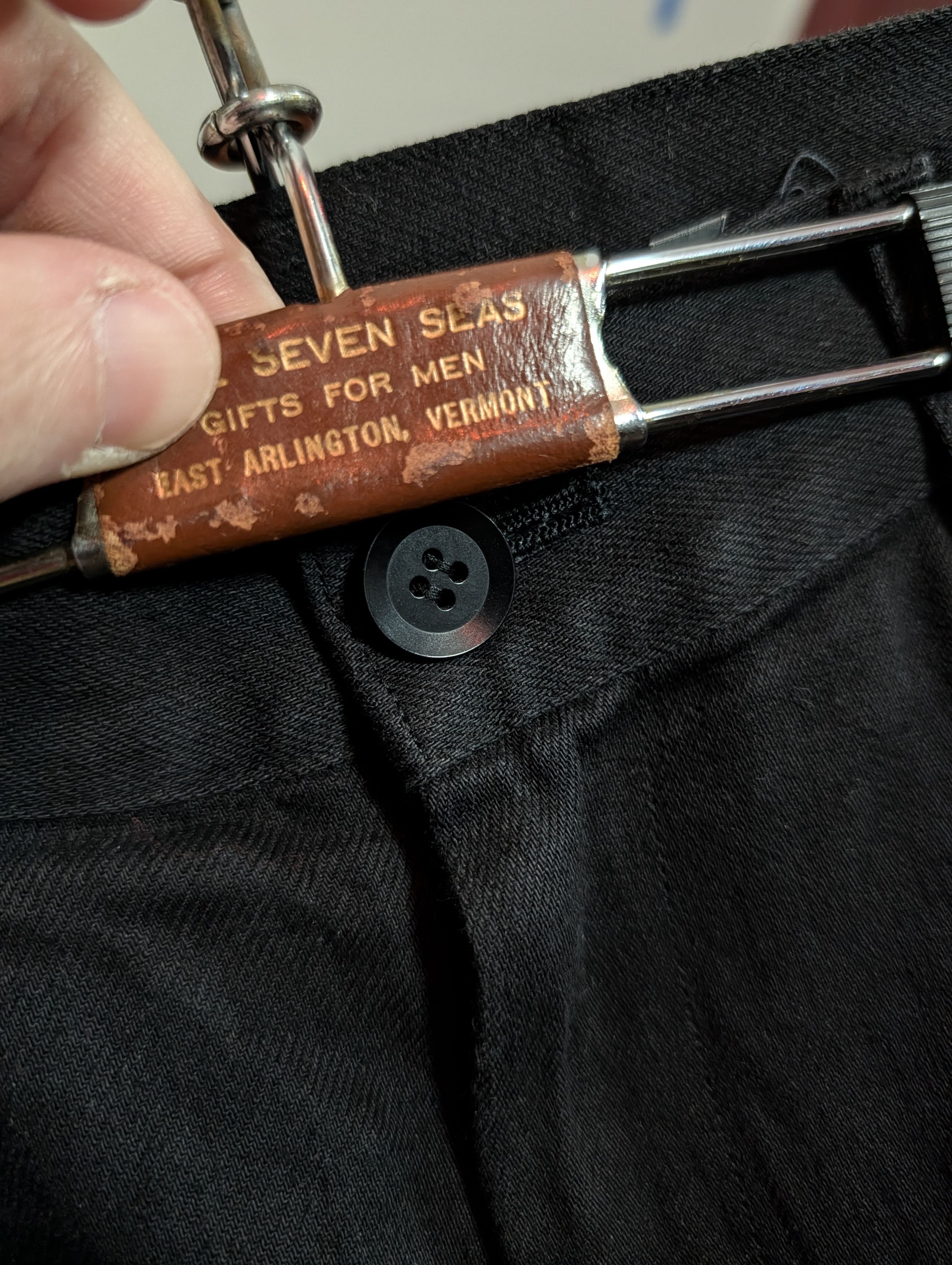 Yohji Yamamoto Vintage Noir+ Black Flared Bondage Jeans Japan Sz2 Size US 30 / EU 46 - 6 Thumbnail