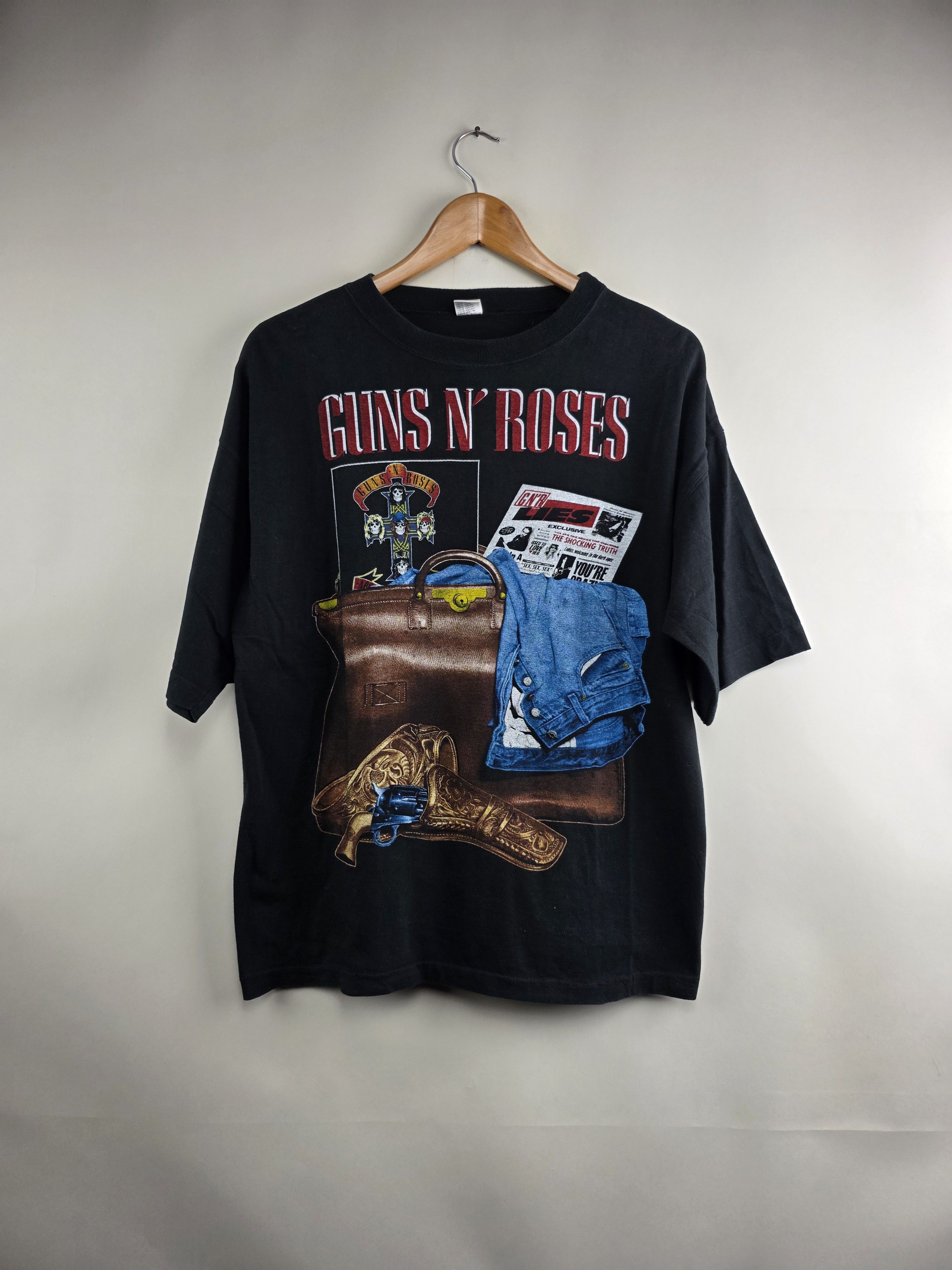 Band Tees × Vintage 90s Guns N Roses Lies L 22" 26" Size US L / EU 52-54 / 3 - 6 Thumbnail