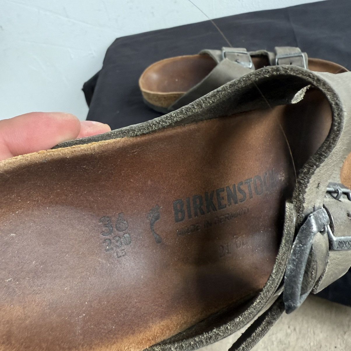 Birkenstock Birkenstock Leather Arizona Sandals Size US 6 / IT 36 - 7 Thumbnail
