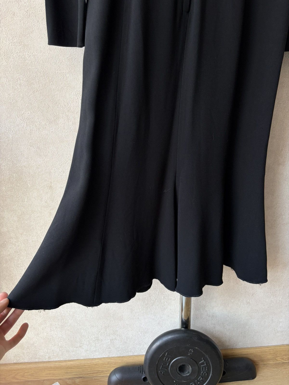 Dolce & Gabbana Dolce & Gabbana Long-sleeve Flared Ruffle Midi Dress Size M / US 6-8 / IT 42-44 - 7 Thumbnail
