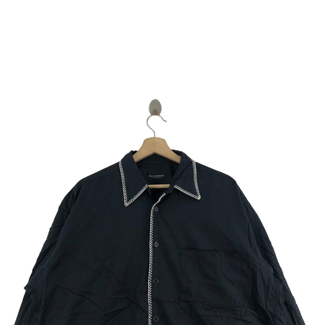 Mr. Junko Vintage MR. JUNKO KOSHINO Casual Button Up Tee Shirt Size L / US 10 / IT 46 - 3 Thumbnail