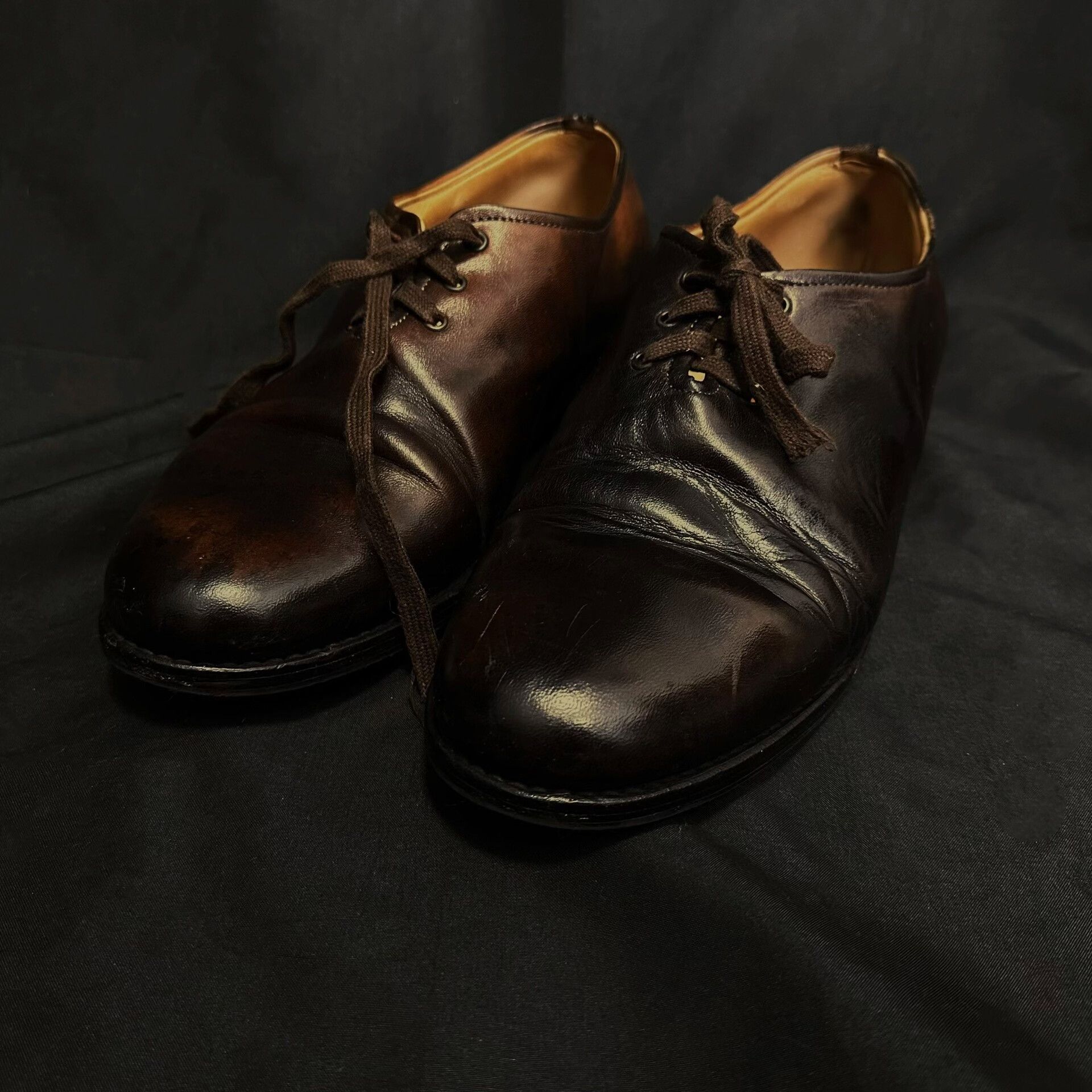 cherevichkiotvichki derby leather shoes
