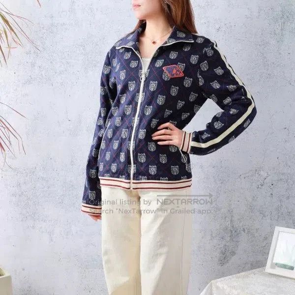 Gucci Gucci Navy Tiger Head Knit Jacket. Size US M / EU 48-50 / 2 - 1 Thumbnail