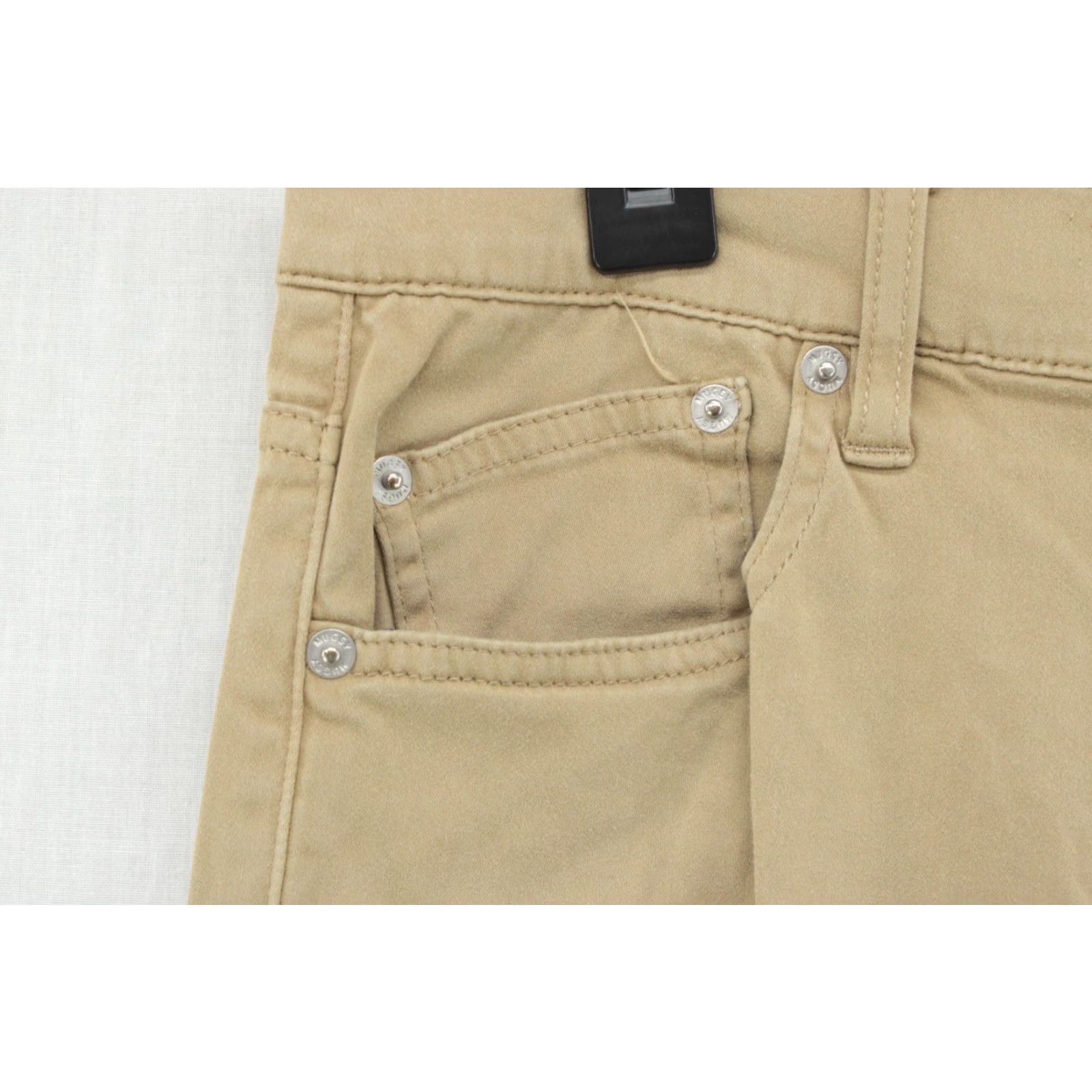 Vintage Mugsy Maxs Pants Mens 32x31 Khaki Chino Flat Front Casual City Preppy Modern Mens Size US 32 / EU 48 - 4 Thumbnail
