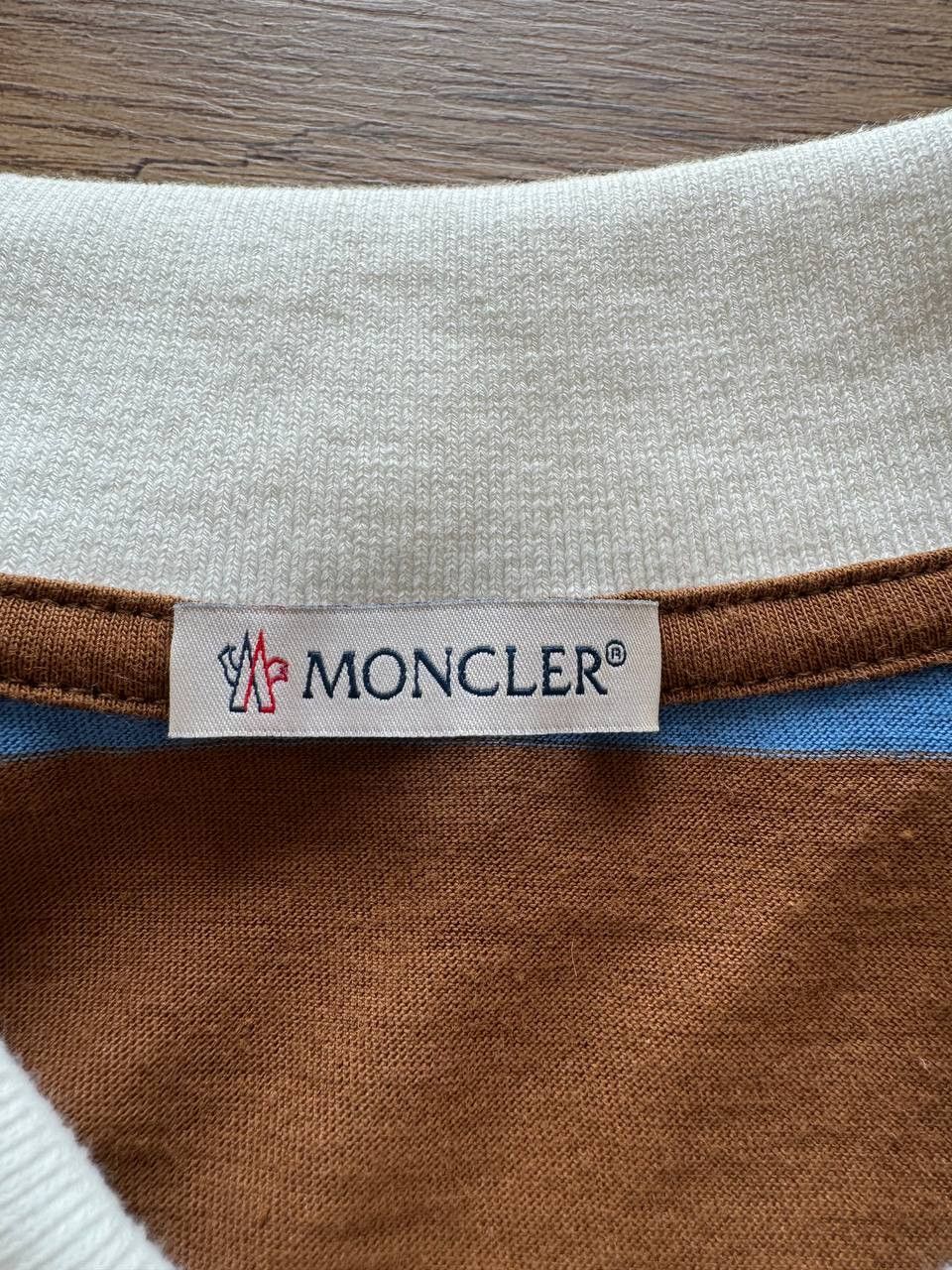 Moncler Moncler SS Striped Polo Size US M / EU 48-50 / 2 - 12 Thumbnail