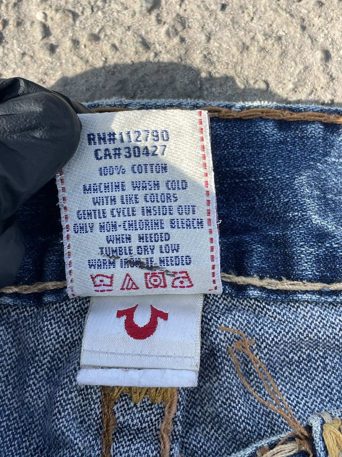 True Religion True Religion Usa Jack Super T Rare 32 Size US 32 / EU 48 - 11 Thumbnail