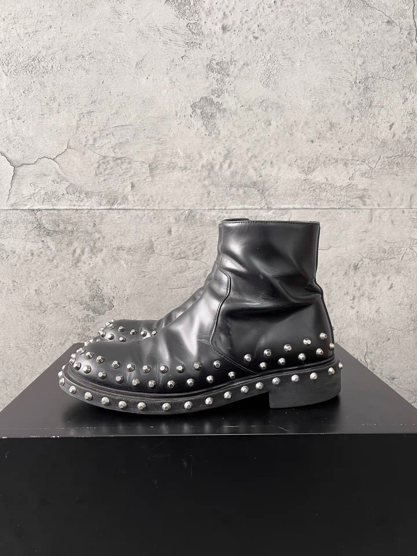 Prada Prada Frankenstein Studded Derby Chelsea Boots K34 Size US 6.5 / EU 39-40 - 4 Thumbnail