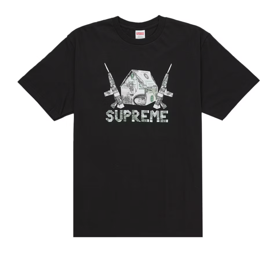 Supreme Supreme Origami Tee Black Size L Size US L / EU 52-54 / 3 - 1 Thumbnail