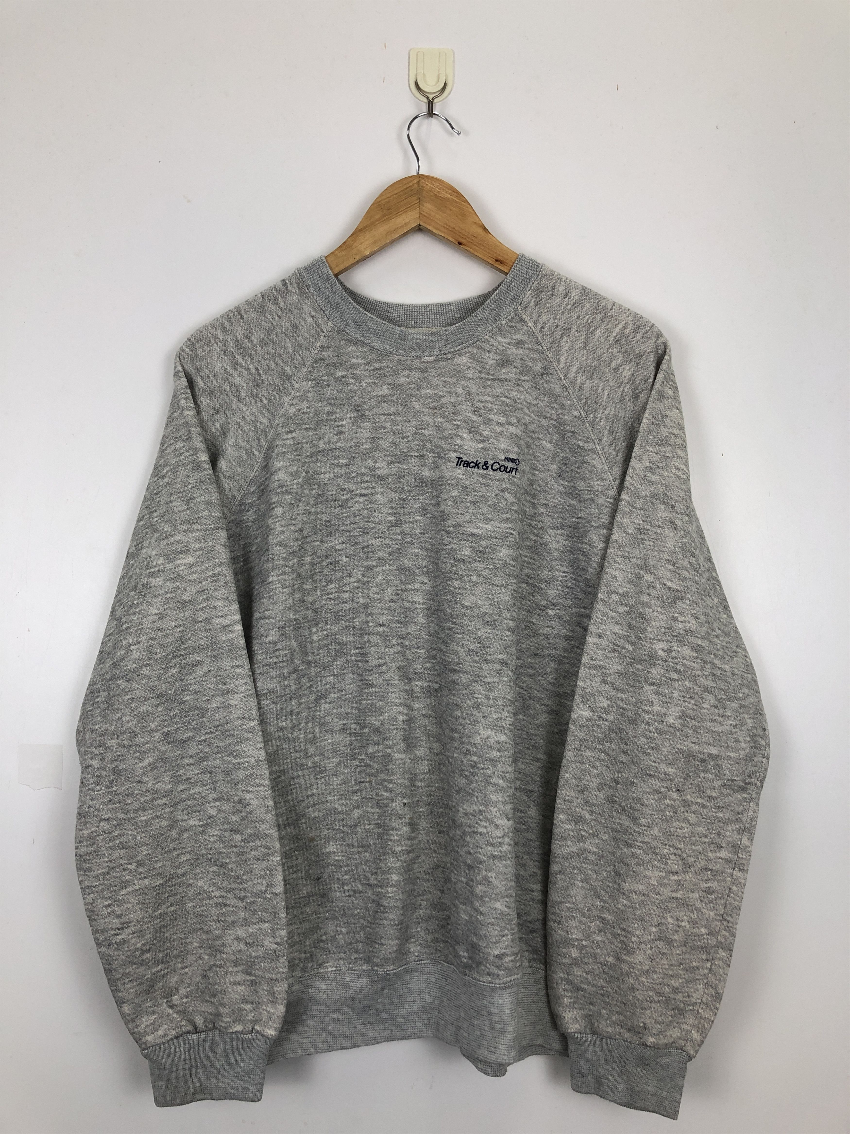 Japanese Brand × Vintage Vintage 70s Plain Pullover Crewneck Sweatshirt Size US XL / EU 56 / 4 - 1 Thumbnail