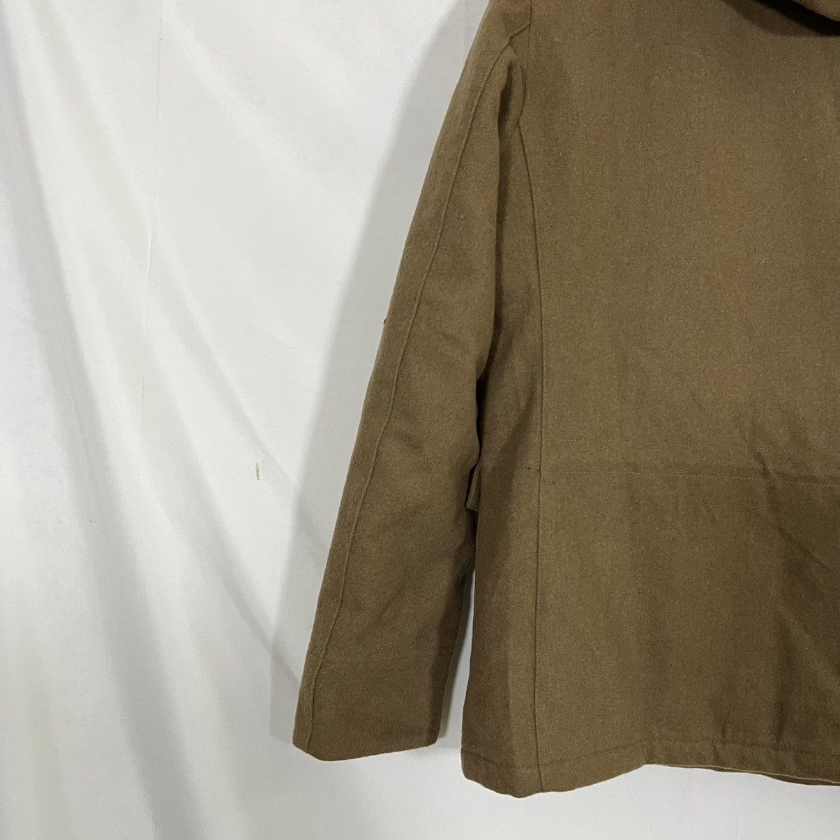 United Arrows BEAUTY & YOUTH UNITED ARROWS WOOL FUR HOODED JACKET Size L / US 10 / IT 46 - 12 Thumbnail