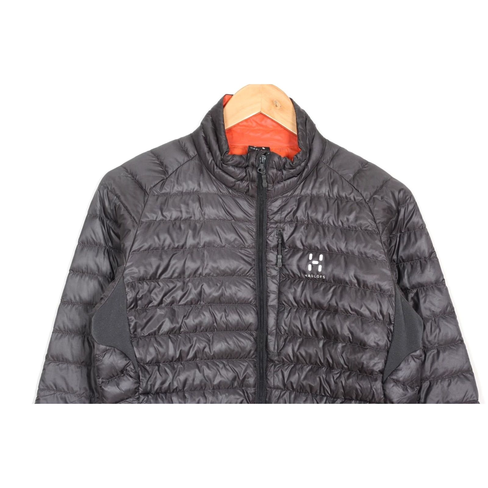 Vintage Haglöfs ESSENS II Down Jacket Women L PERTEX QUANTUM MJ6370 Grey Quilted Down Jacket Women L Grey 90s; Modern; Travel Mens/Womens Size L / US 10 / IT 46 - 2 Thumbnail