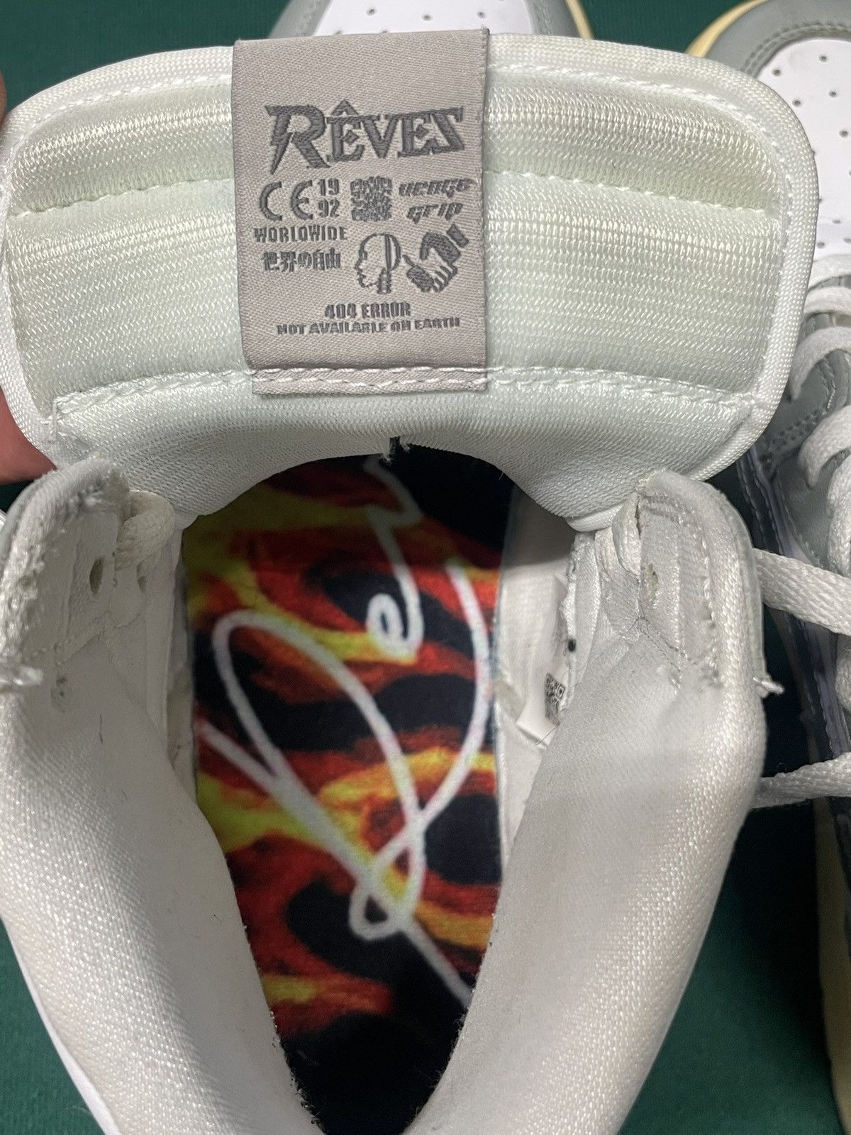 Reves Paris Kool Kiy x Reves Paris Air Kiy 85’ Hi “Cool Grey” Size US 12 / EU 45 - 8 Thumbnail