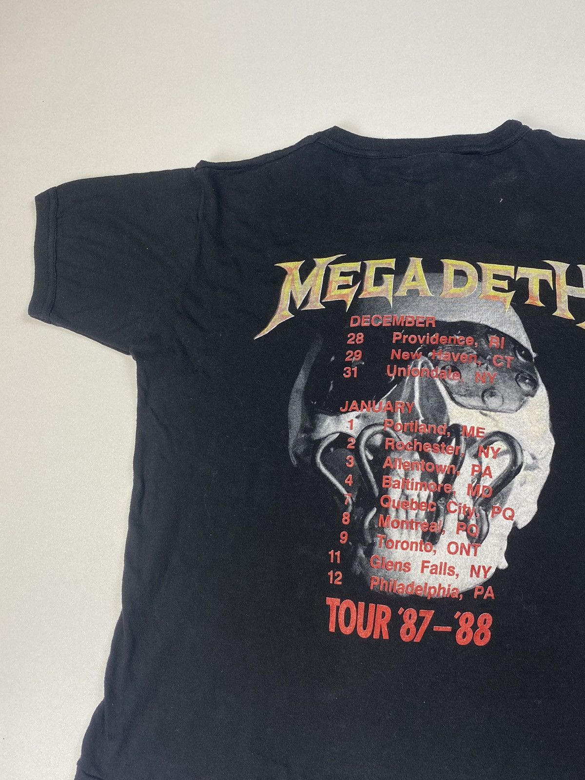 Vintage Megadeth Peace Sells But Who's Buying tour tee