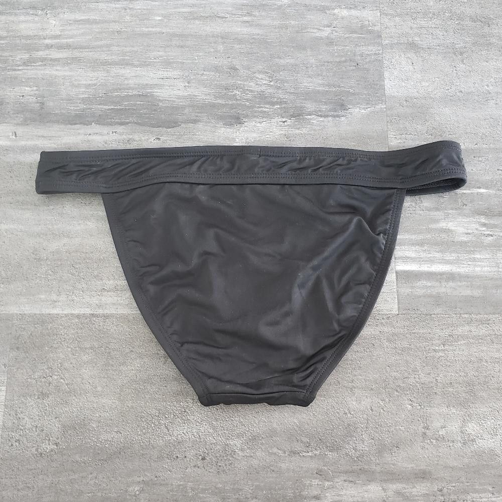 Designer Black Banded BL Classic Bikini Bottoms Size ONE SIZE - 2 Thumbnail