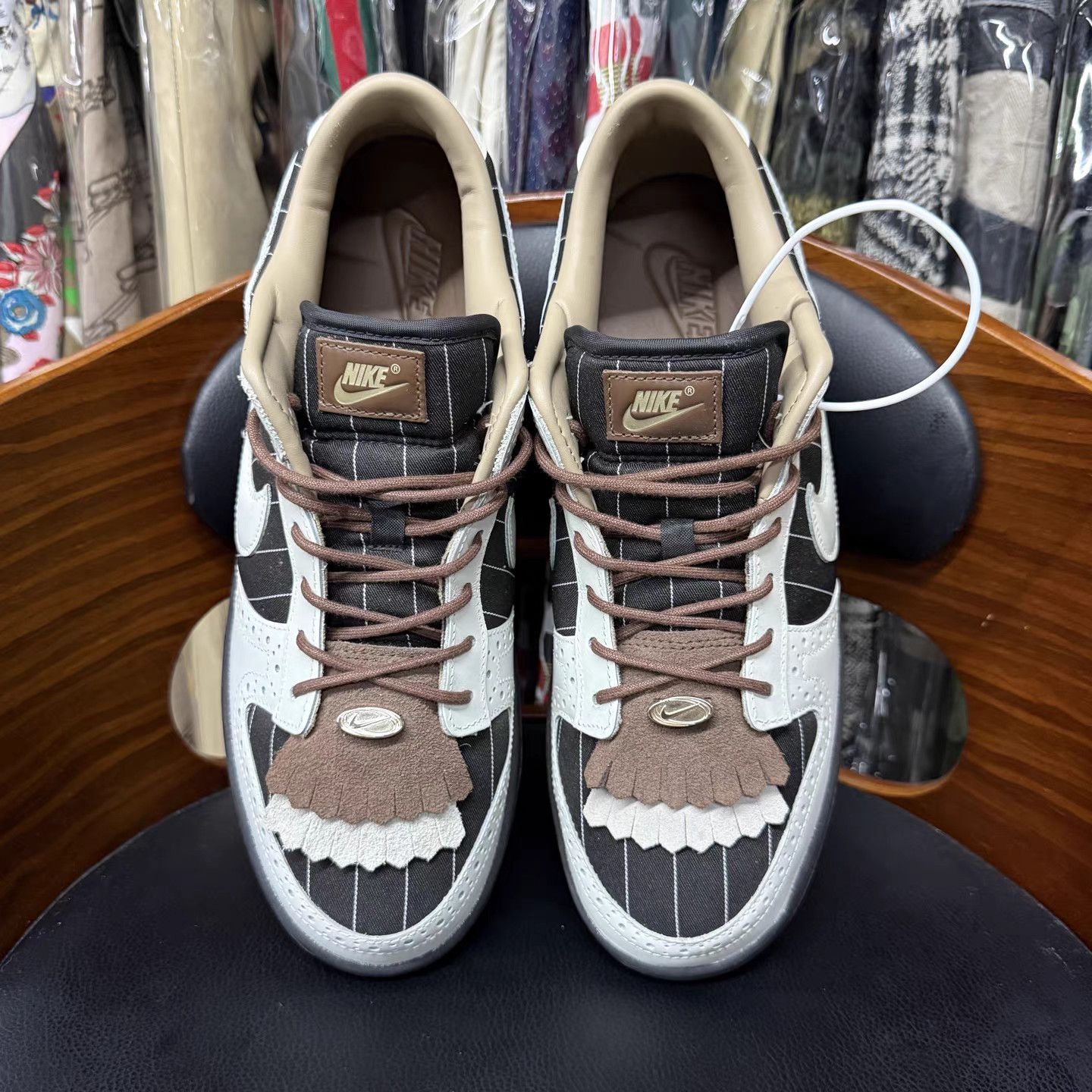 Nike Nike Dunk Summit White and Cacao Wow Sneakers K15 Size US 11 / EU 44 - 5 Thumbnail