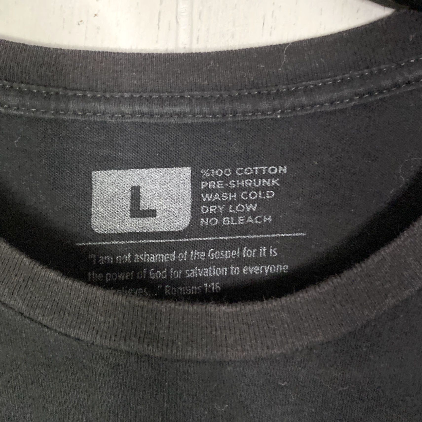 Everlane 11Six T-Shirt Mens Large L Neverland Tour Y2K Reach Records Music Band Black Size US L / EU 52-54 / 3 - 6 Thumbnail