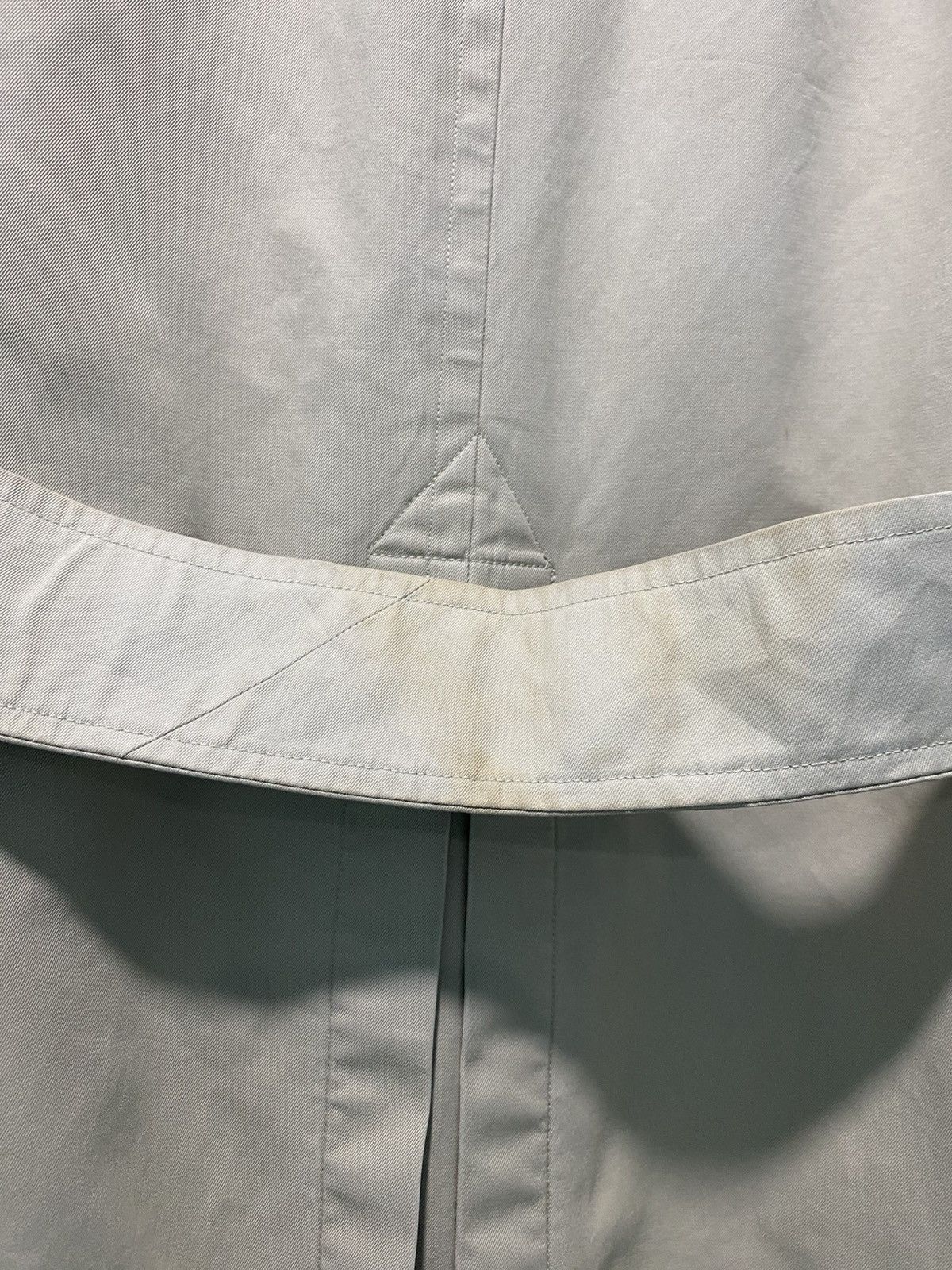 Burberry Vtg Burberry Double Breasted Nova Check Trench Coat Size S / US 4 / IT 40 - 11 Thumbnail