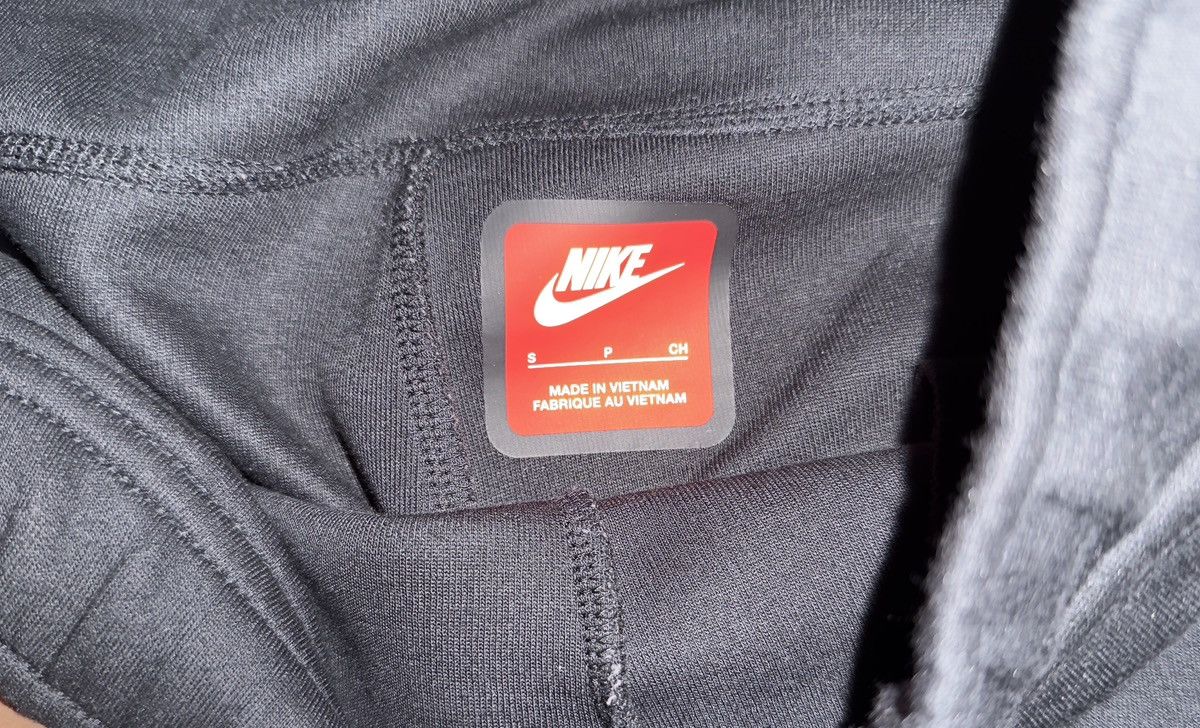Nike Nike black tech fleece-style joggers Size US 31 - 3 Thumbnail