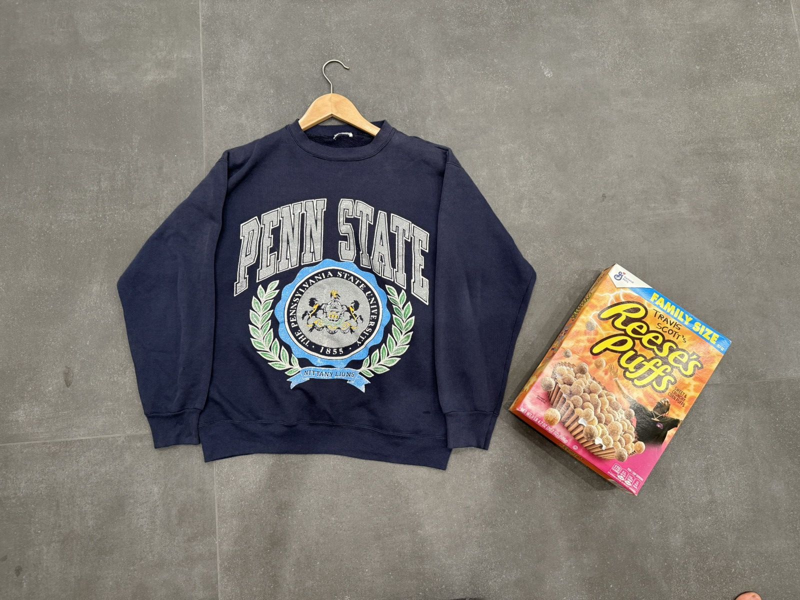 Other Navy Blue Vintage Penn State University Sweatshirt Size US S / EU 44-46 / 1 - 1 Thumbnail