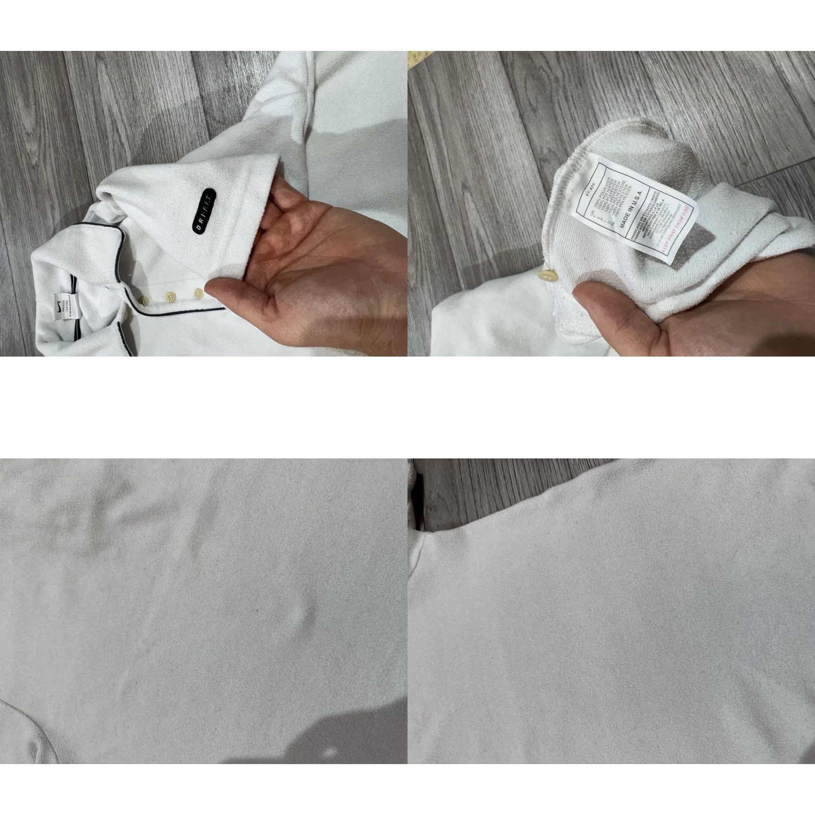 Nike Nike Tennis Shirt Jersey Polo Mens L White Challenge Court, Andre Agassi, Activewear Size US L / EU 52-54 / 3 - 9 Thumbnail