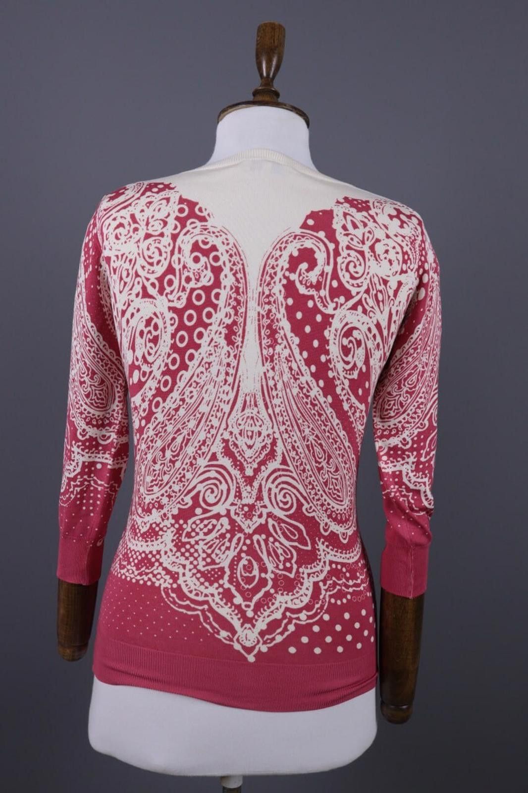 Etro Etro Milano Multicolour Paisley Silk Top Shirt Size 42 Size M / US 6-8 / IT 42-44 - 11 Thumbnail