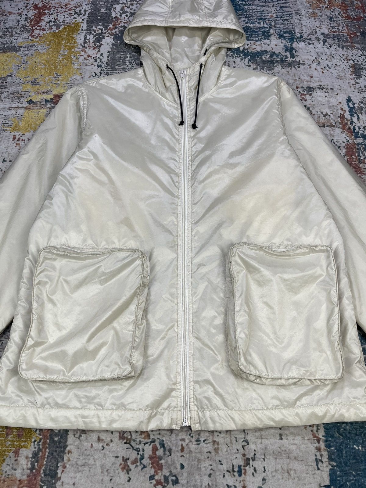 Japanese Brand Trans Continent 3D Front And Back Pockets Hooded Jackets Size US M / EU 48-50 / 2 - 2 Thumbnail