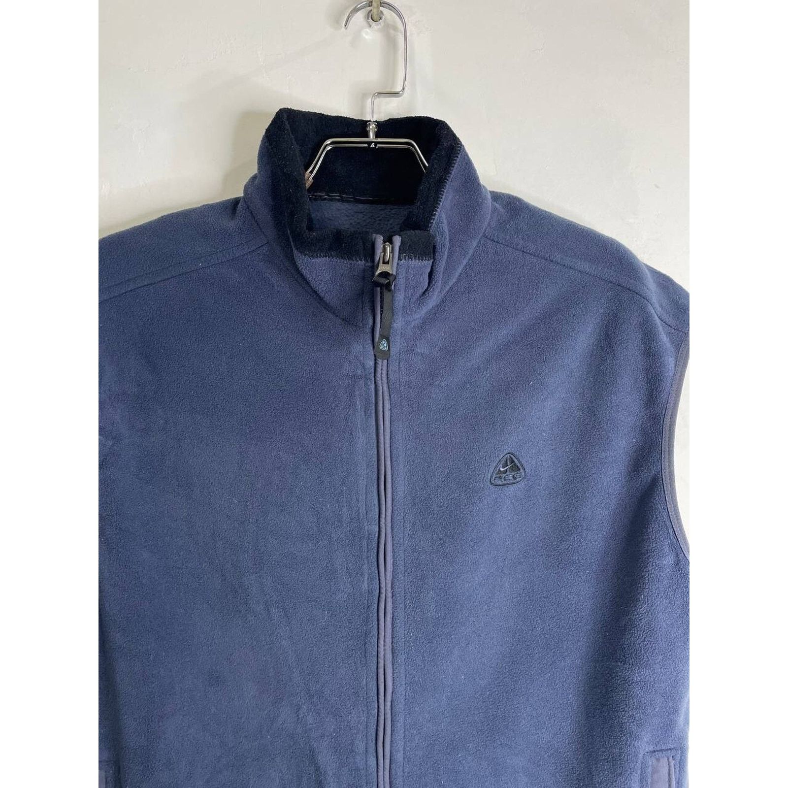 Nike ACG Vintage Nike ACG Therma-Fit Fleece Vest Blue Size XL Size US XL / EU 56 / 4 - 7 Thumbnail