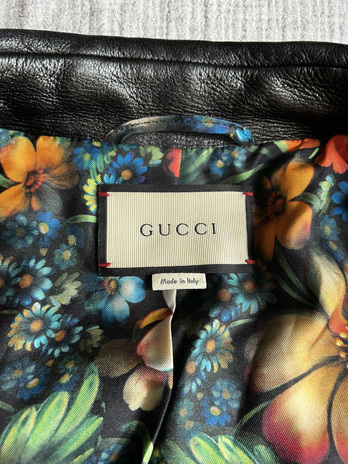 Gucci Gucci 2017 deer hide biker leather jacket with fringle Size S / US 4 / IT 40 - 6 Thumbnail