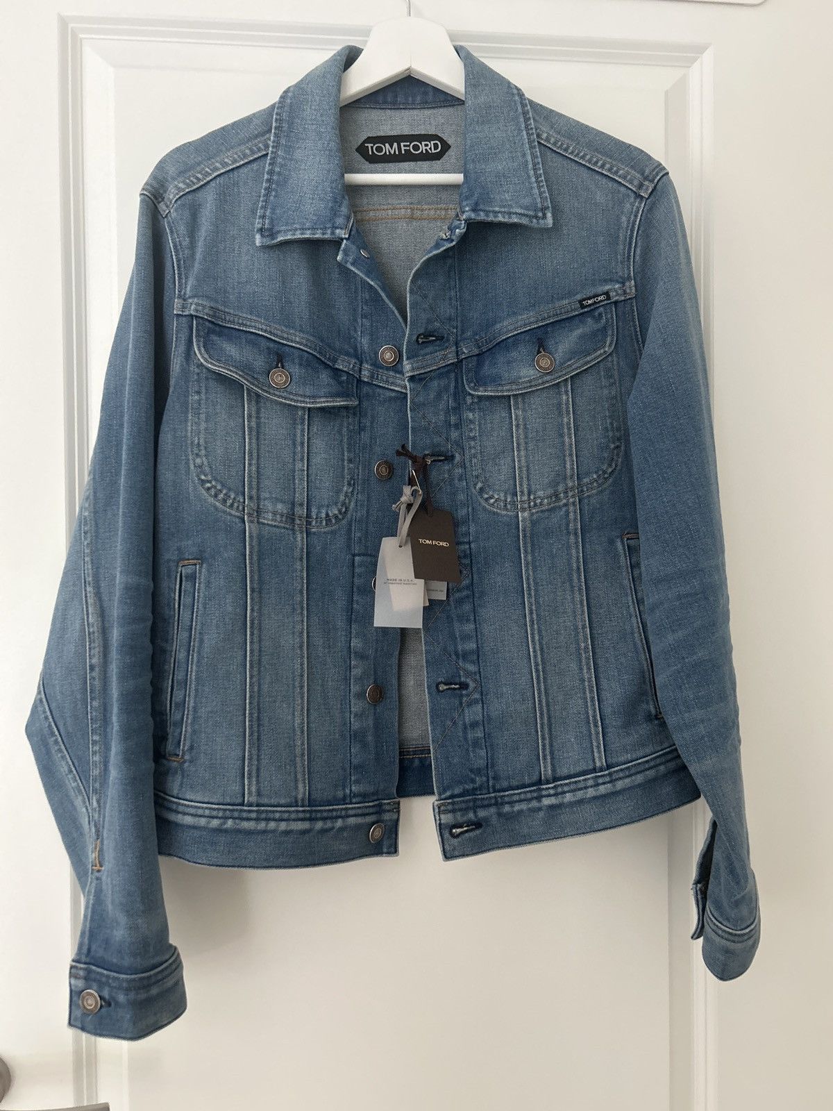 Tom Ford Tom Ford Denim Jacket Size US M / EU 48-50 / 2 - 1 Thumbnail