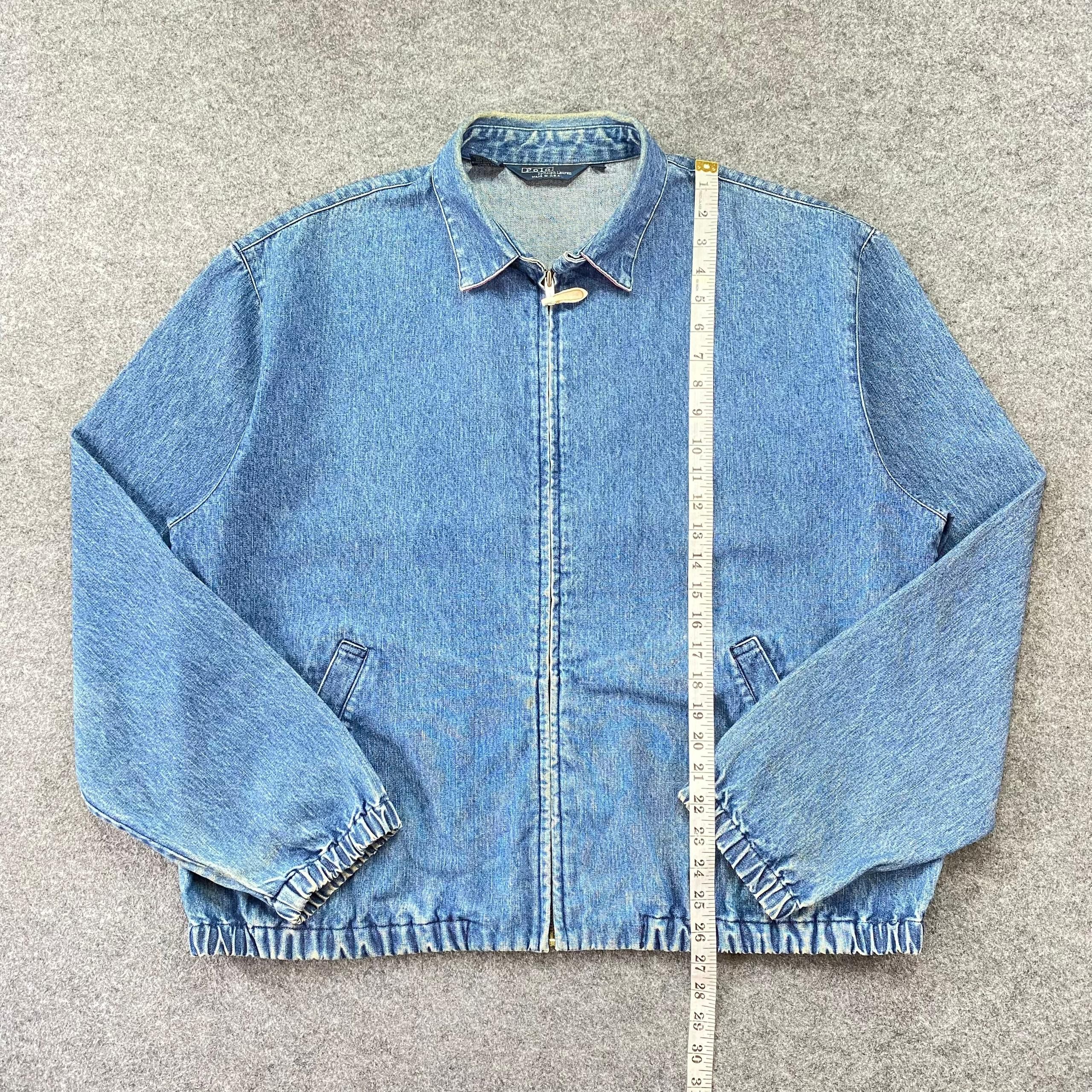 Polo Ralph Lauren Vintage Polo Ralph Lauren Denim Jacket Size US L / EU 52-54 / 3 - 5 Thumbnail