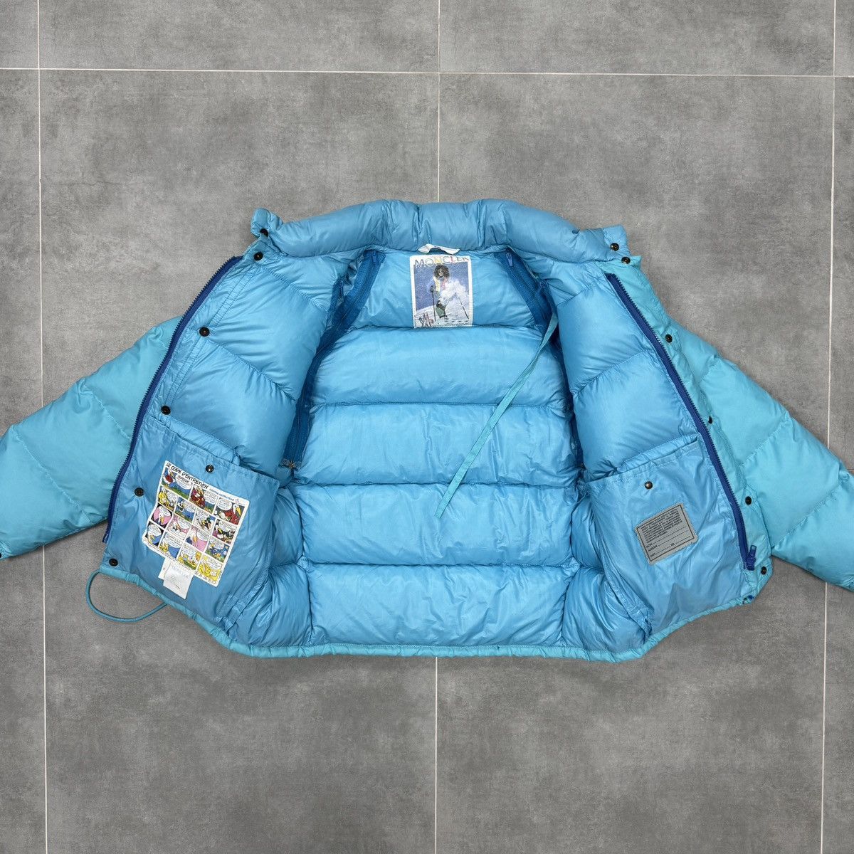Moncler Grenoble Vintage Moncler Grenoble Down Vest Jacket Retro Blue Size 1 Size US S / EU 44-46 / 1 - 13 Thumbnail