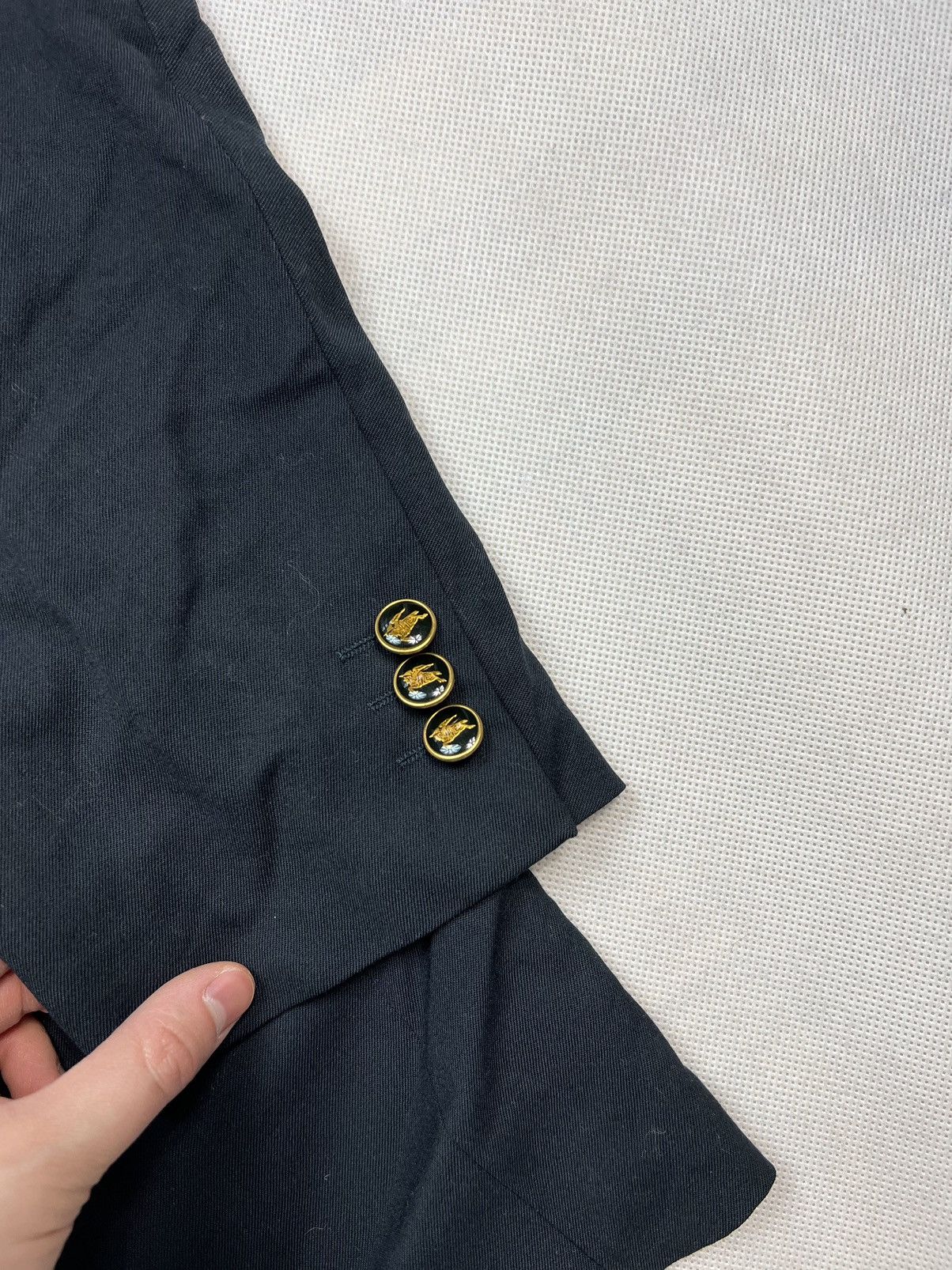 Burberry × Vintage Double-breasted Blazer Burberry vintage 90’s logoed buttons Size US M / EU 48-50 / 2 - 2 Thumbnail