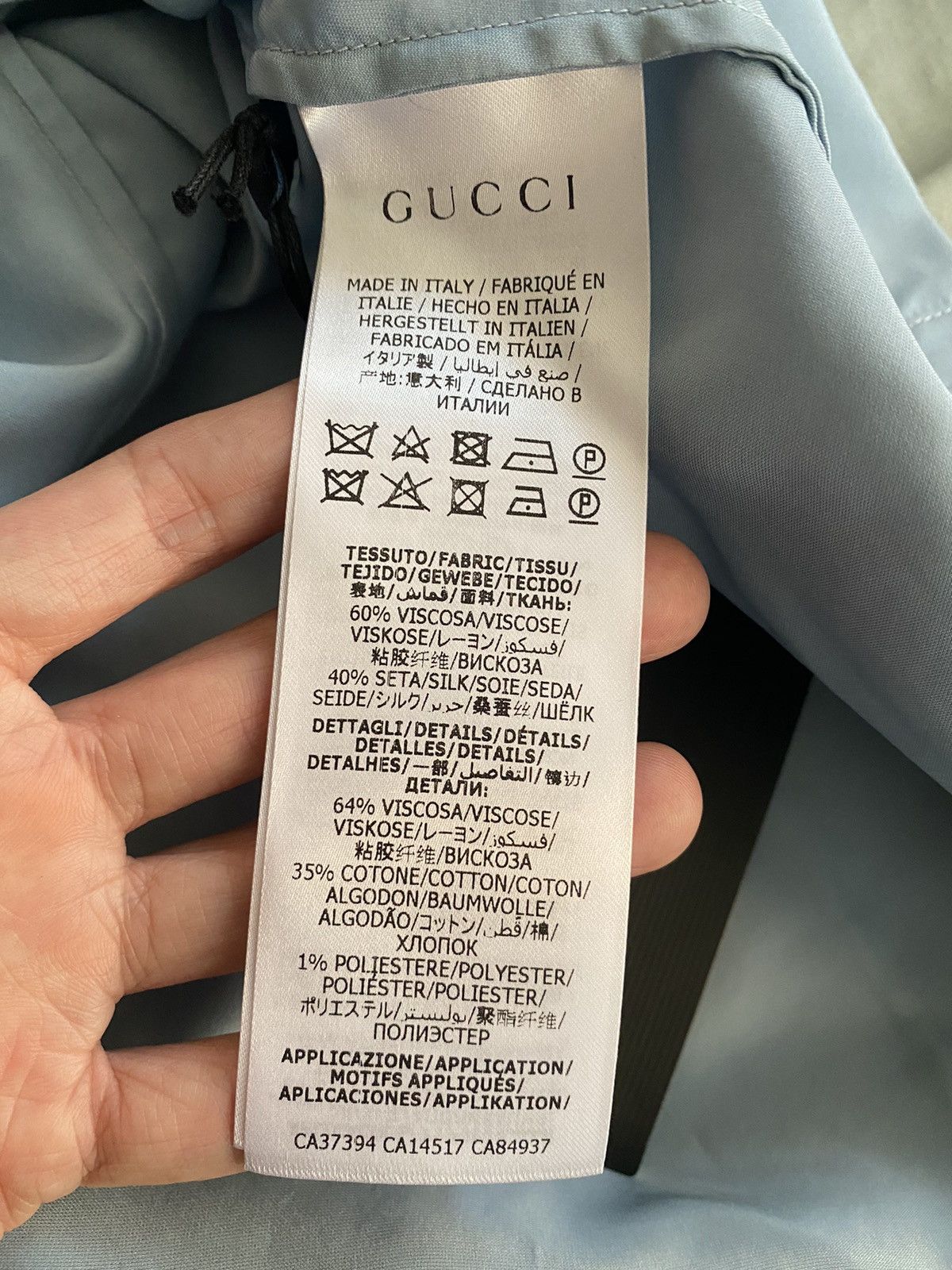 Gucci Gucci diy silk shirt Size US S / EU 44-46 / 1 - 6 Thumbnail