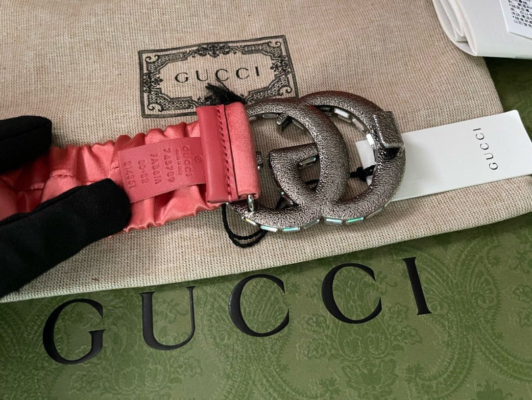 Gucci Gucci GG Marmont belt Size ONE SIZE - 8 Thumbnail
